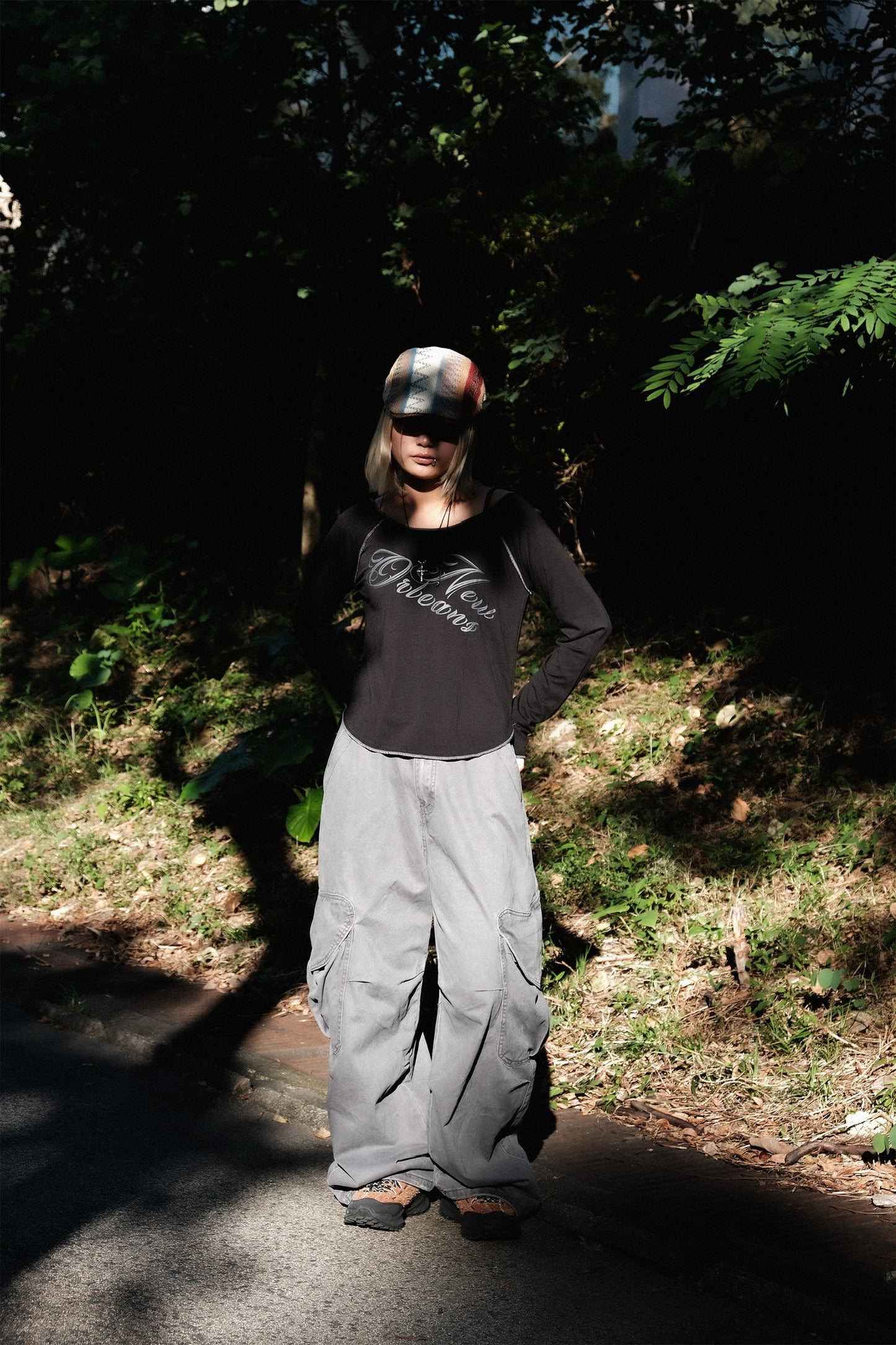 Heart Pocket Cargo Pants