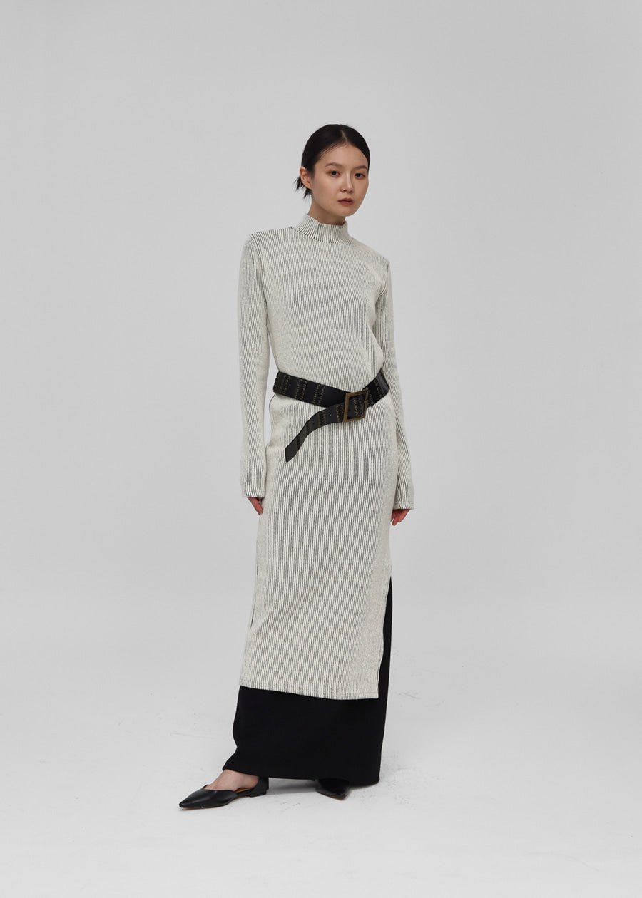 Coquette Knit Long Dress
