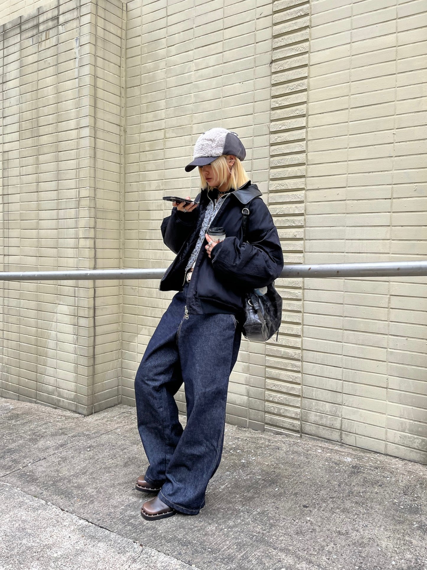 Hefty Raw Denim Pants