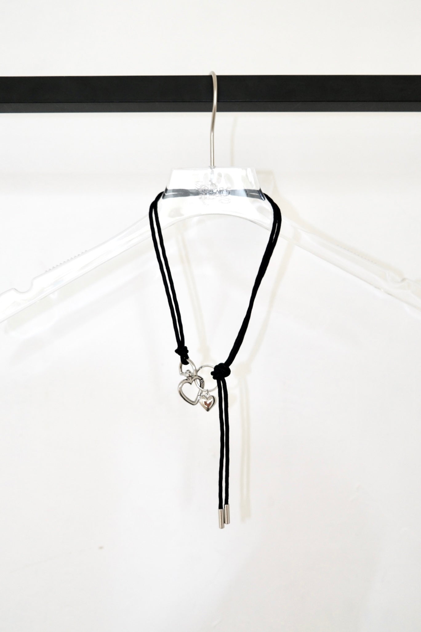 Heart Lock Tie Necklace