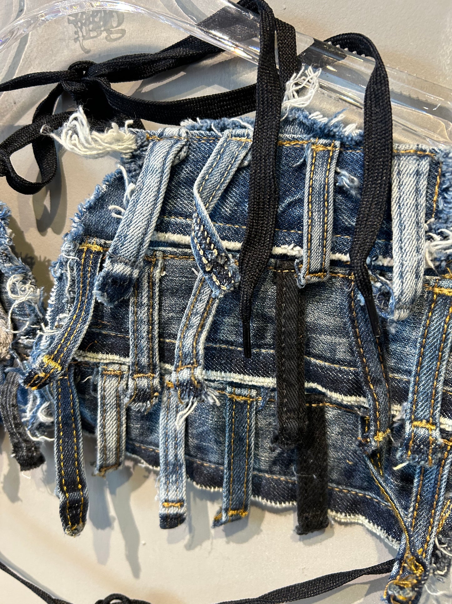 Refari Denim Bra Top " 04