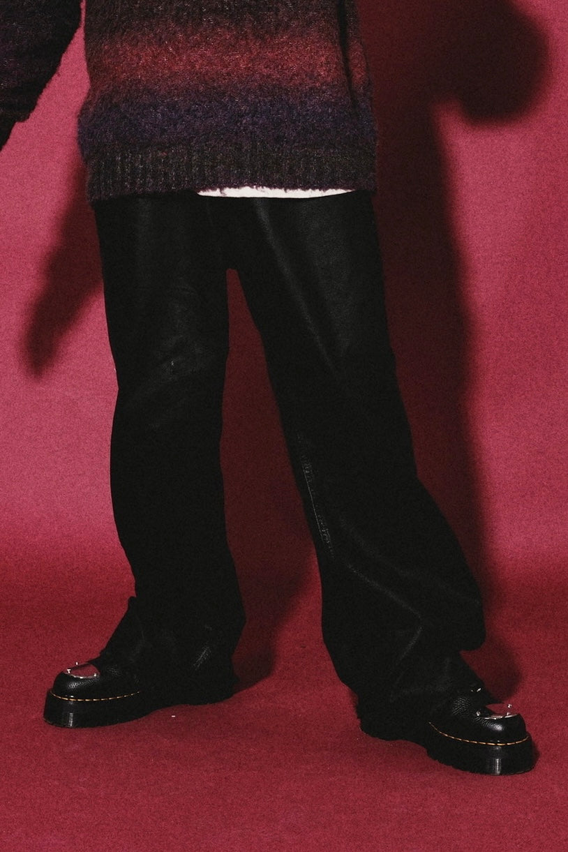 Wax Coating Jeans