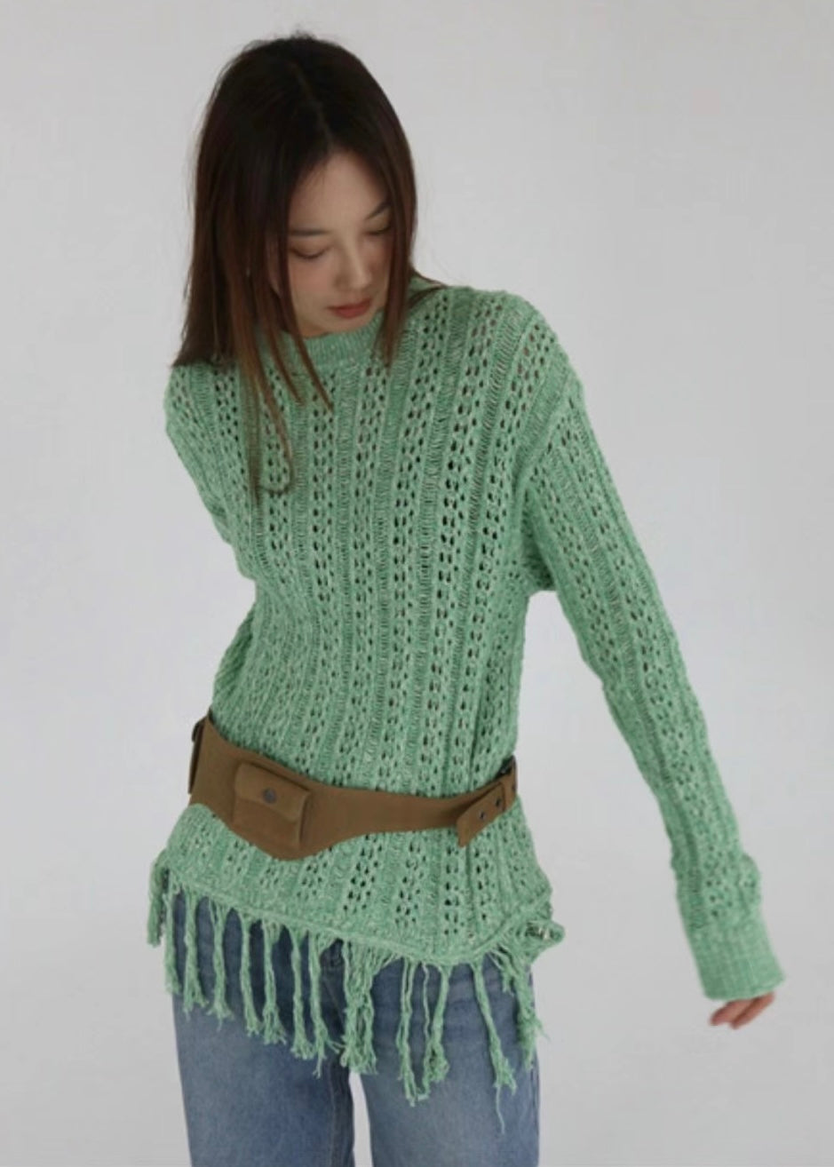 Hippie Tassels Knit