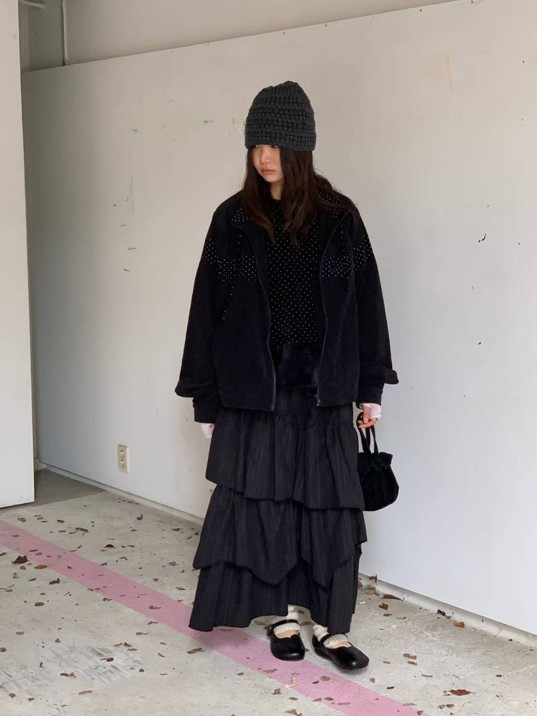 Casey Layered Skirt (Purple)