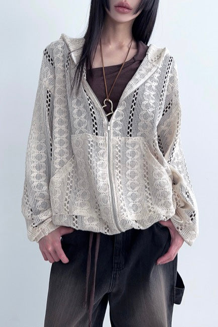 Lace Mesh Jacket