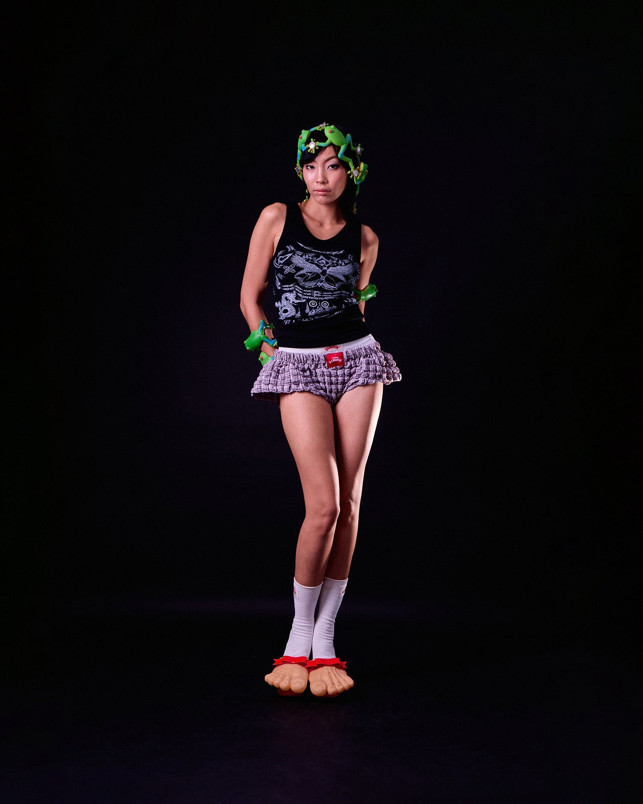 Black Sak Yen Tank Top