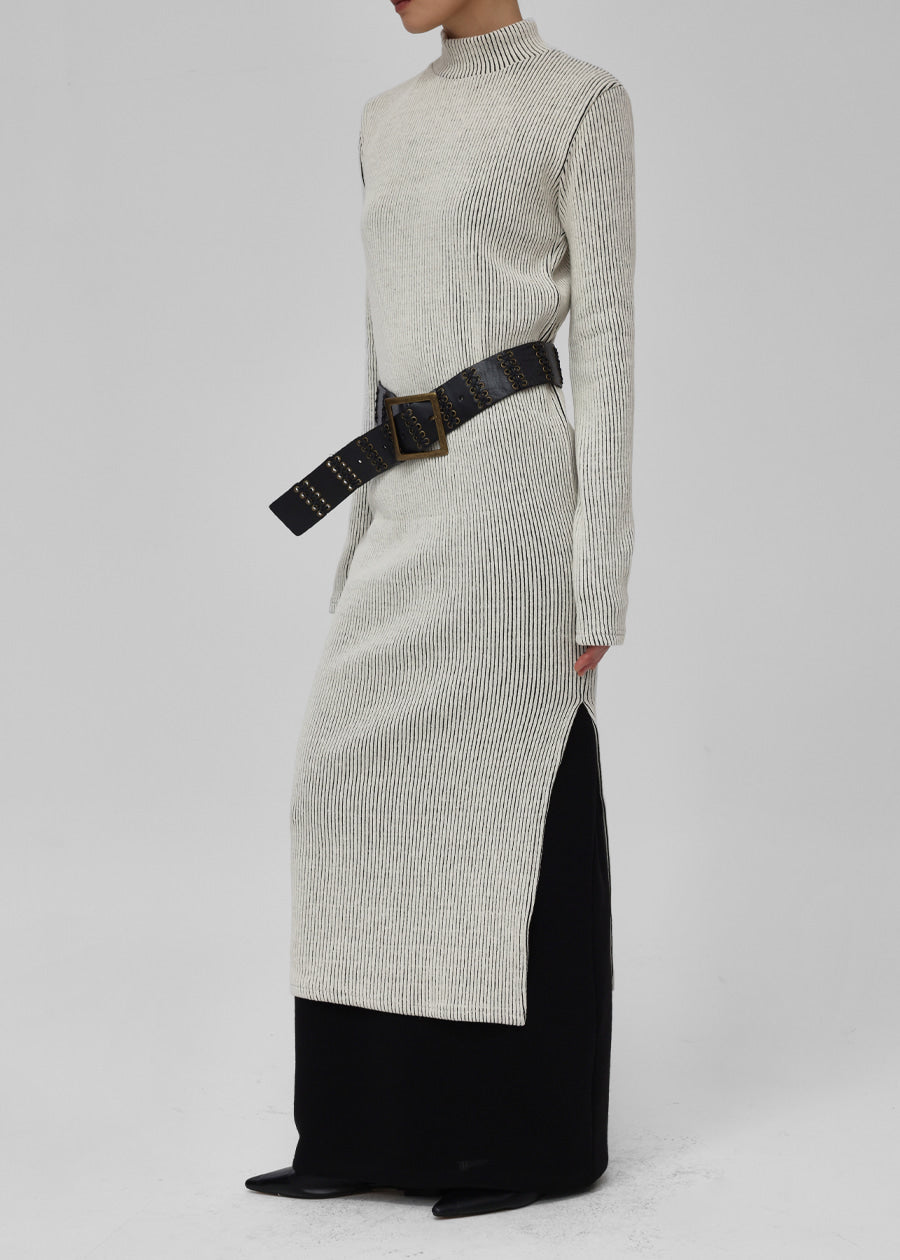 Coquette Knit Long Dress