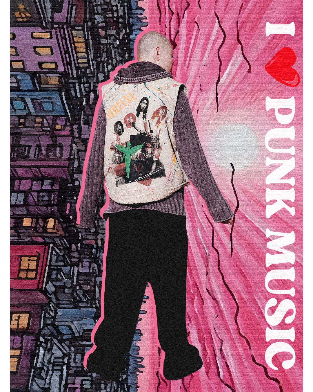 Nirvana Remake Vest