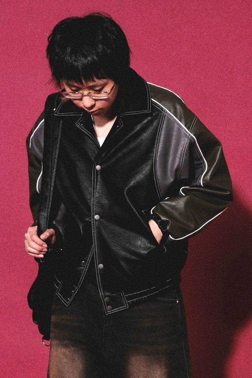 Baseball Leather Jacket
