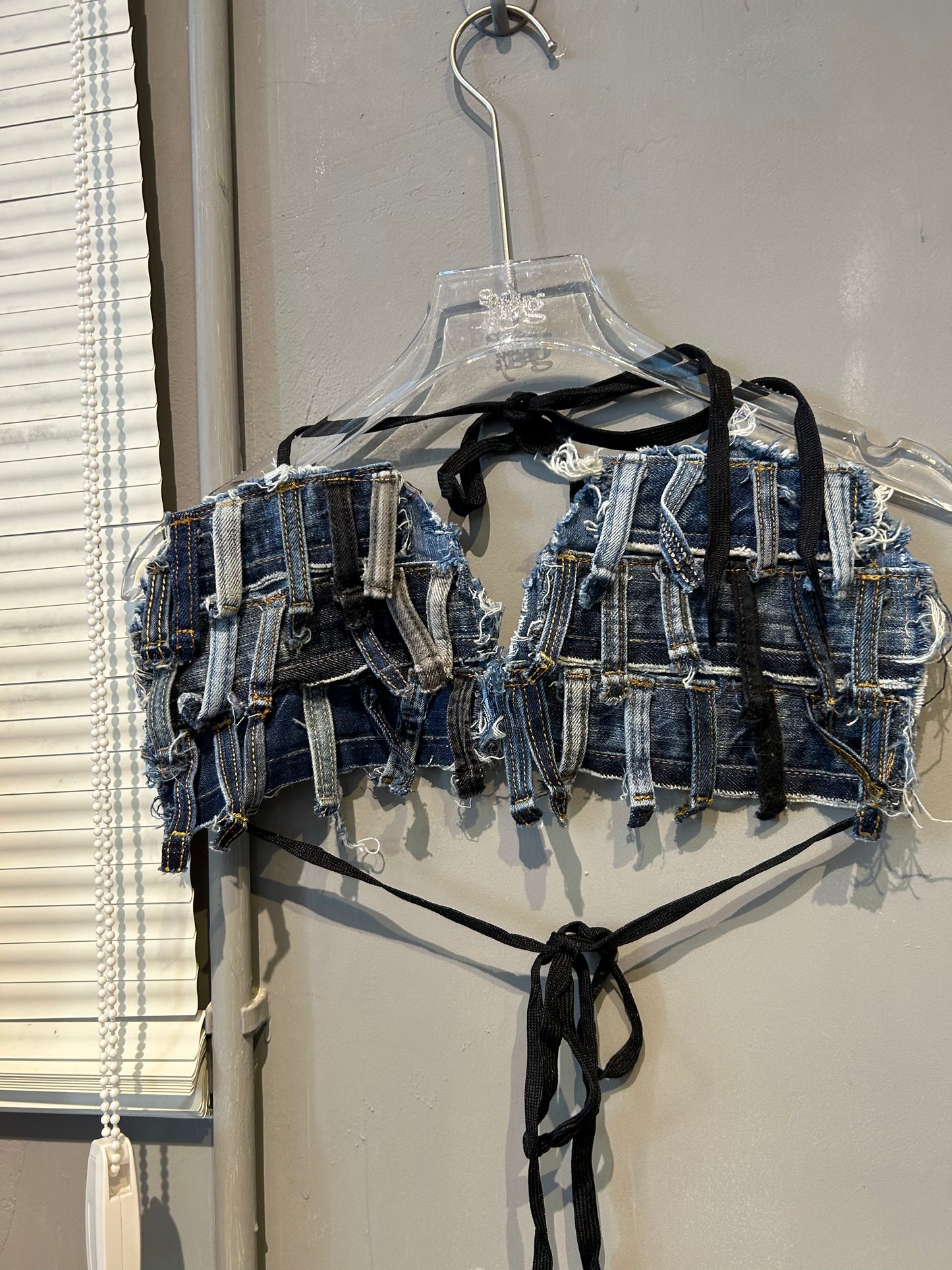 Refari Denim Bra Top " 04