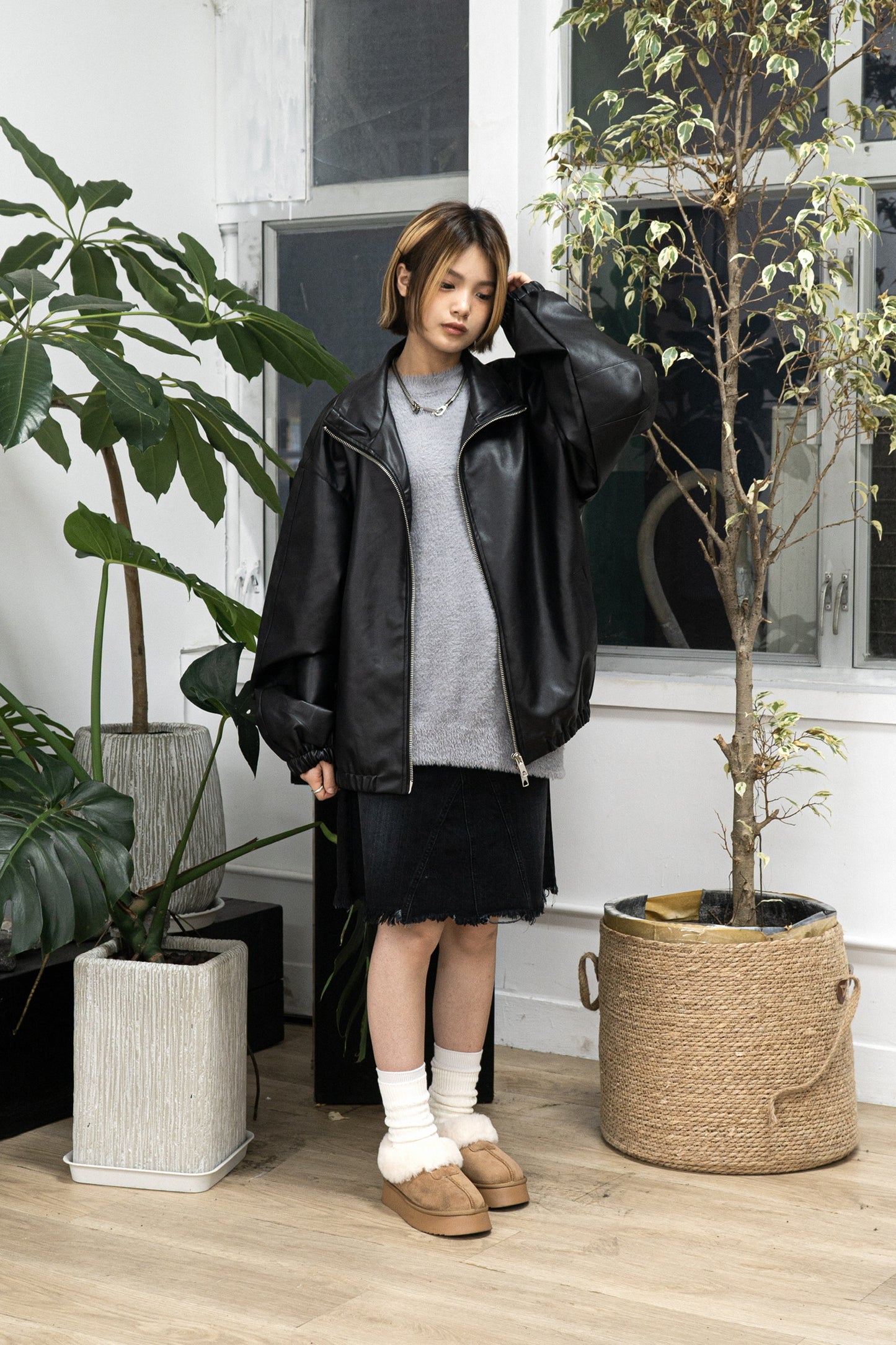 Daily Leather Jacket