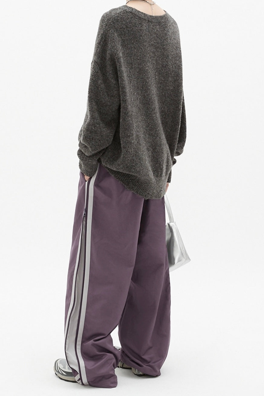 Ĉiutaga Zippera Nilona Pantalono