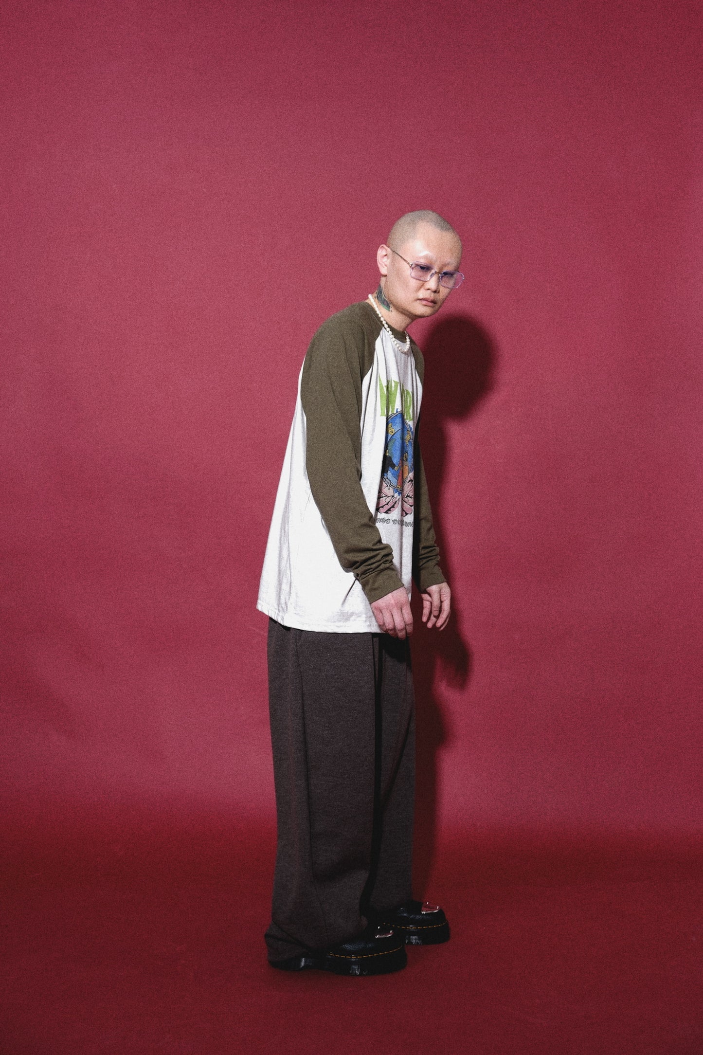 Over Wide Wool Pants
