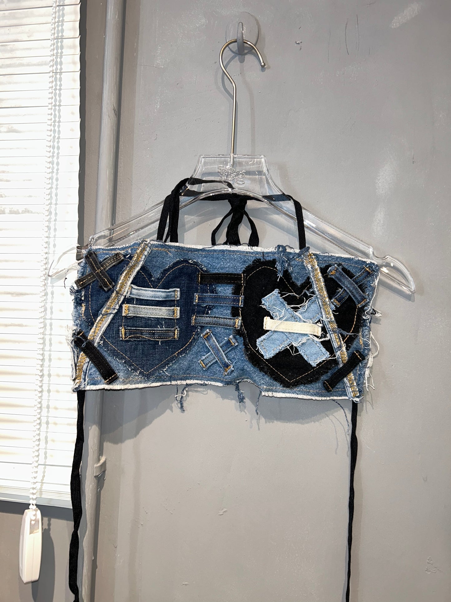 Refari Denim Bra Top " 06