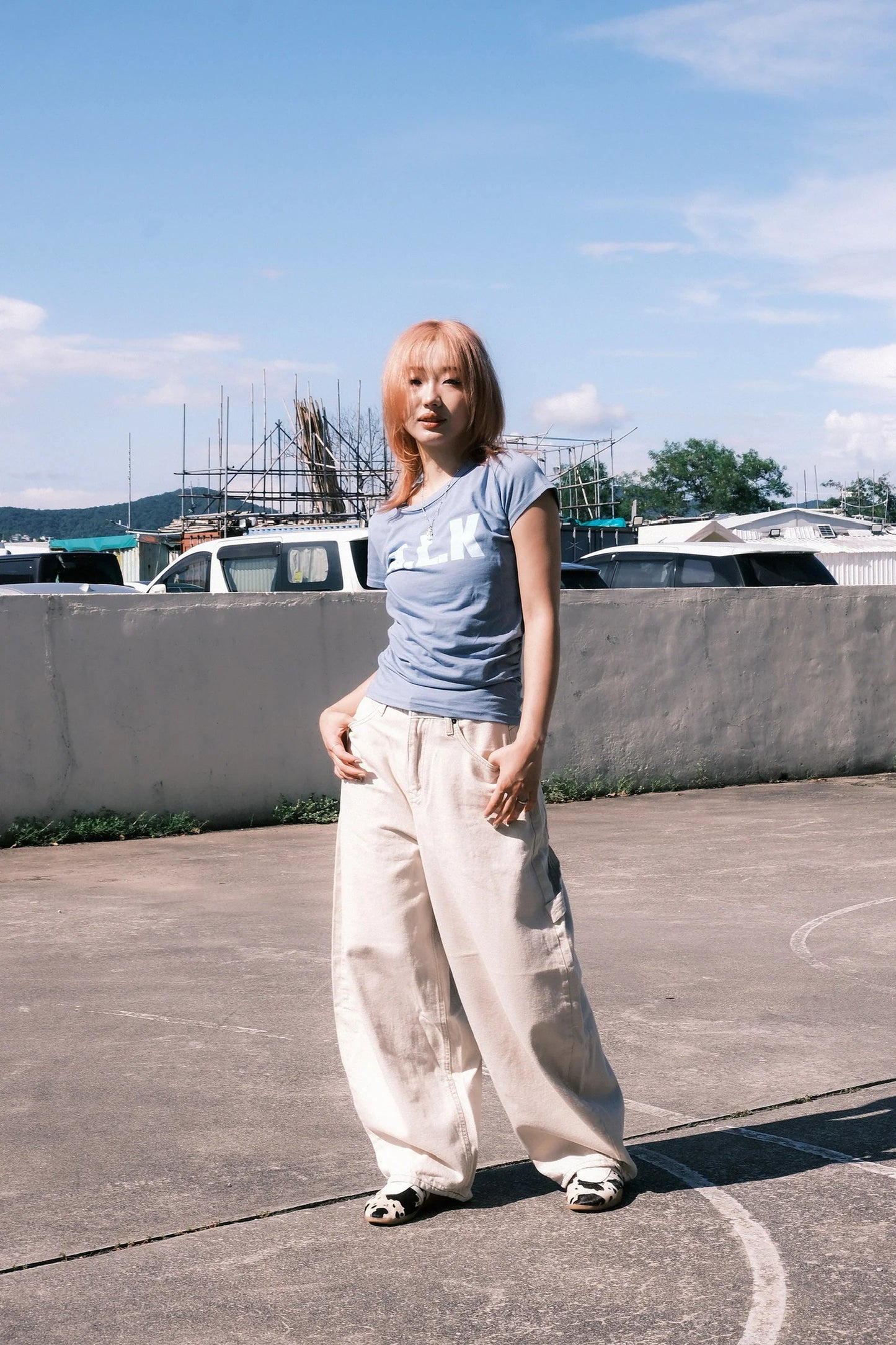 Back Tribal Carpenter Pants (3colors)