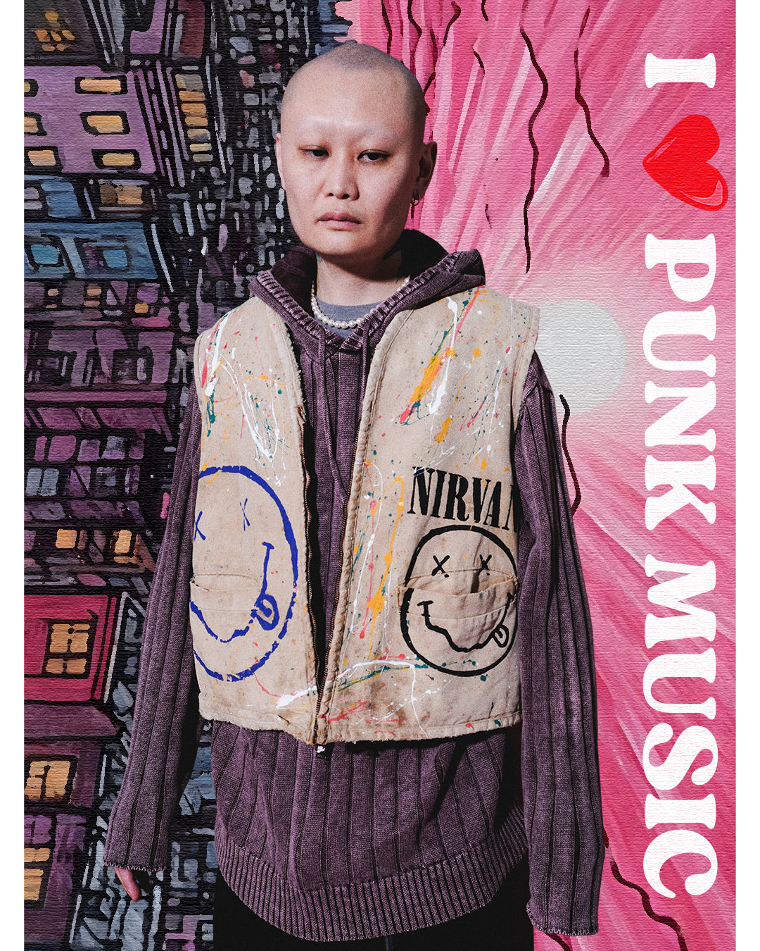 Nirvana Remake Vest