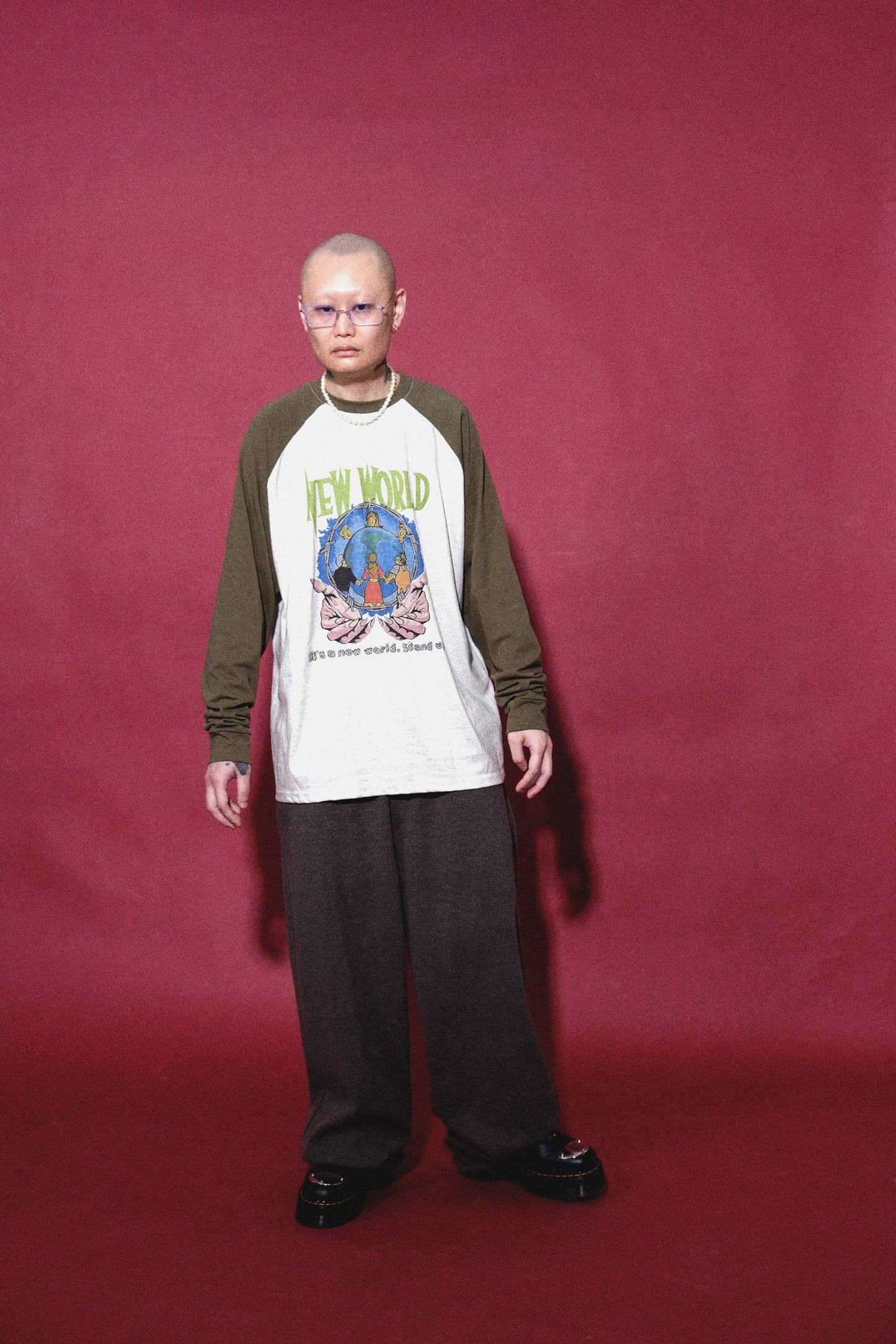 Over Wide Wool Pants