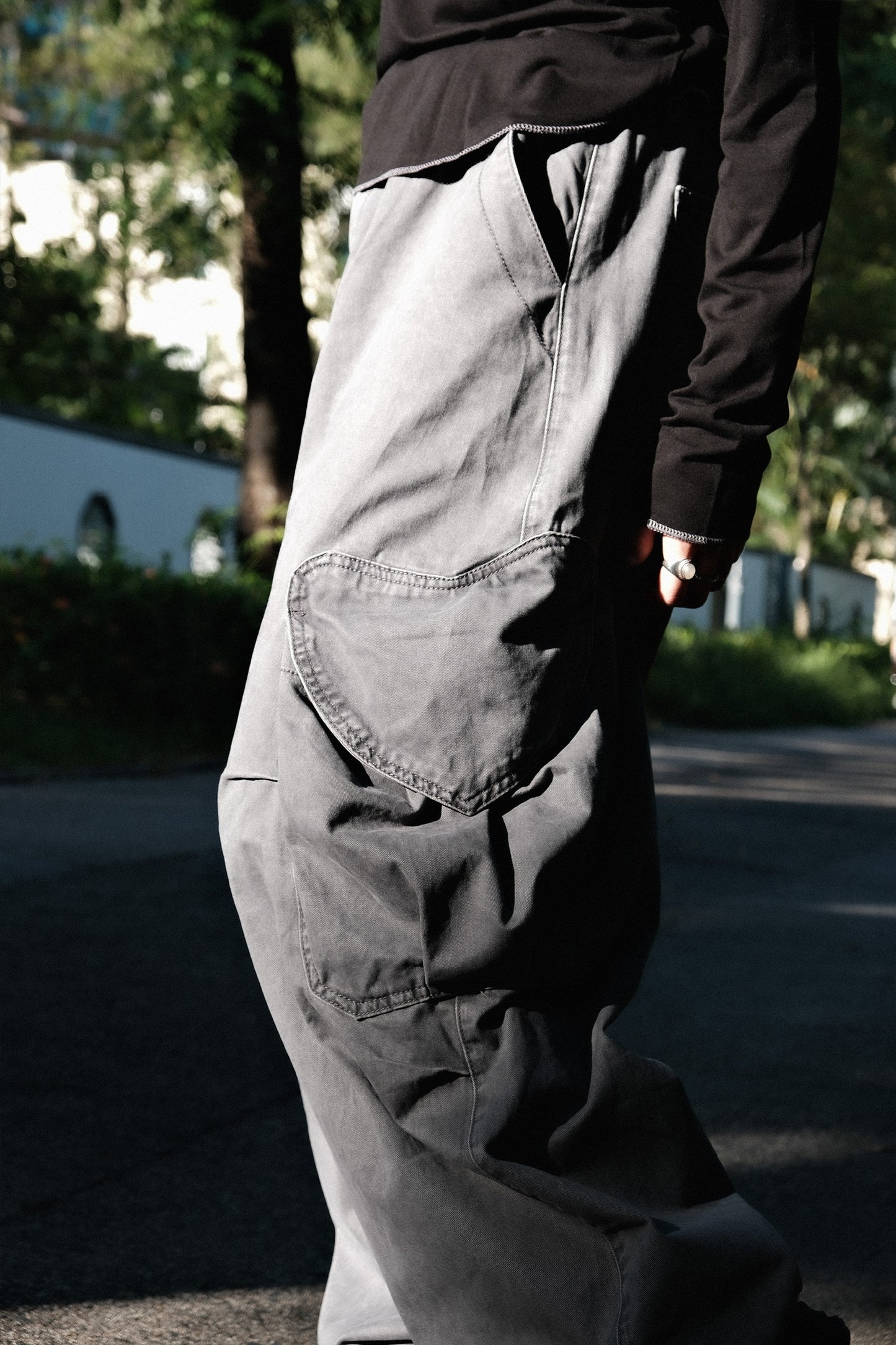 Heart Pocket Cargo Pants