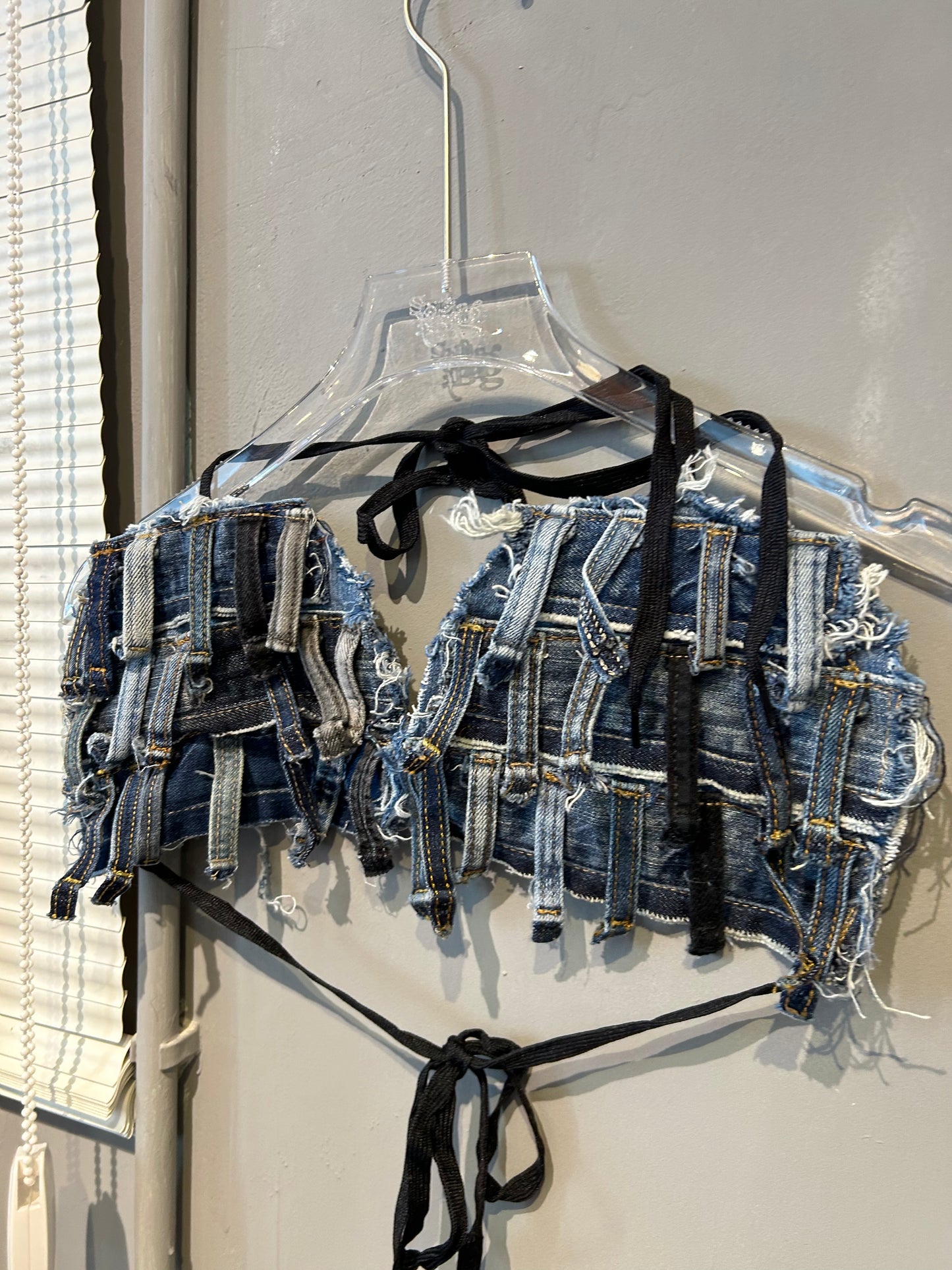 Refari Denim Bra Top " 04