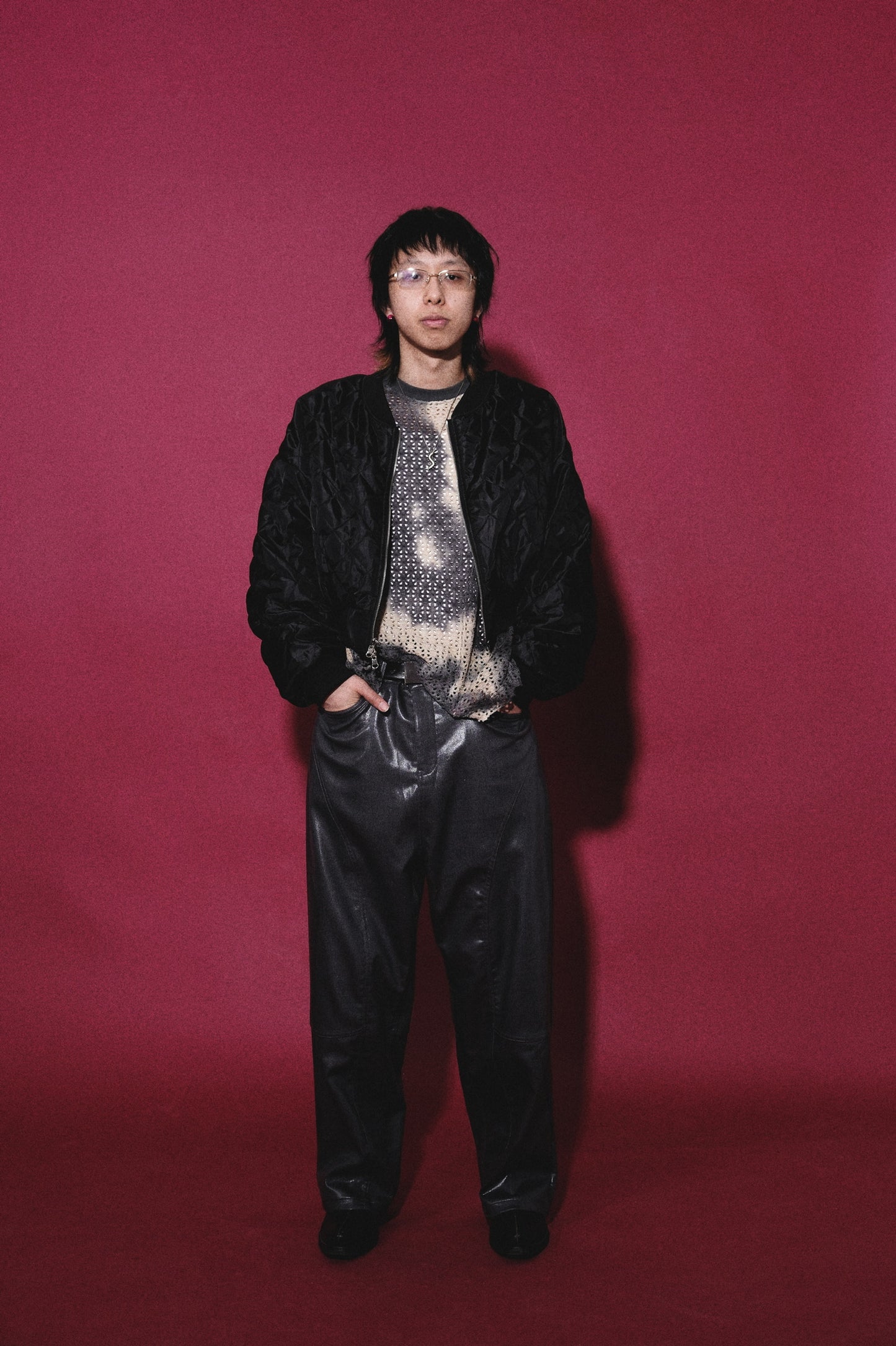Glossy Coating Pants
