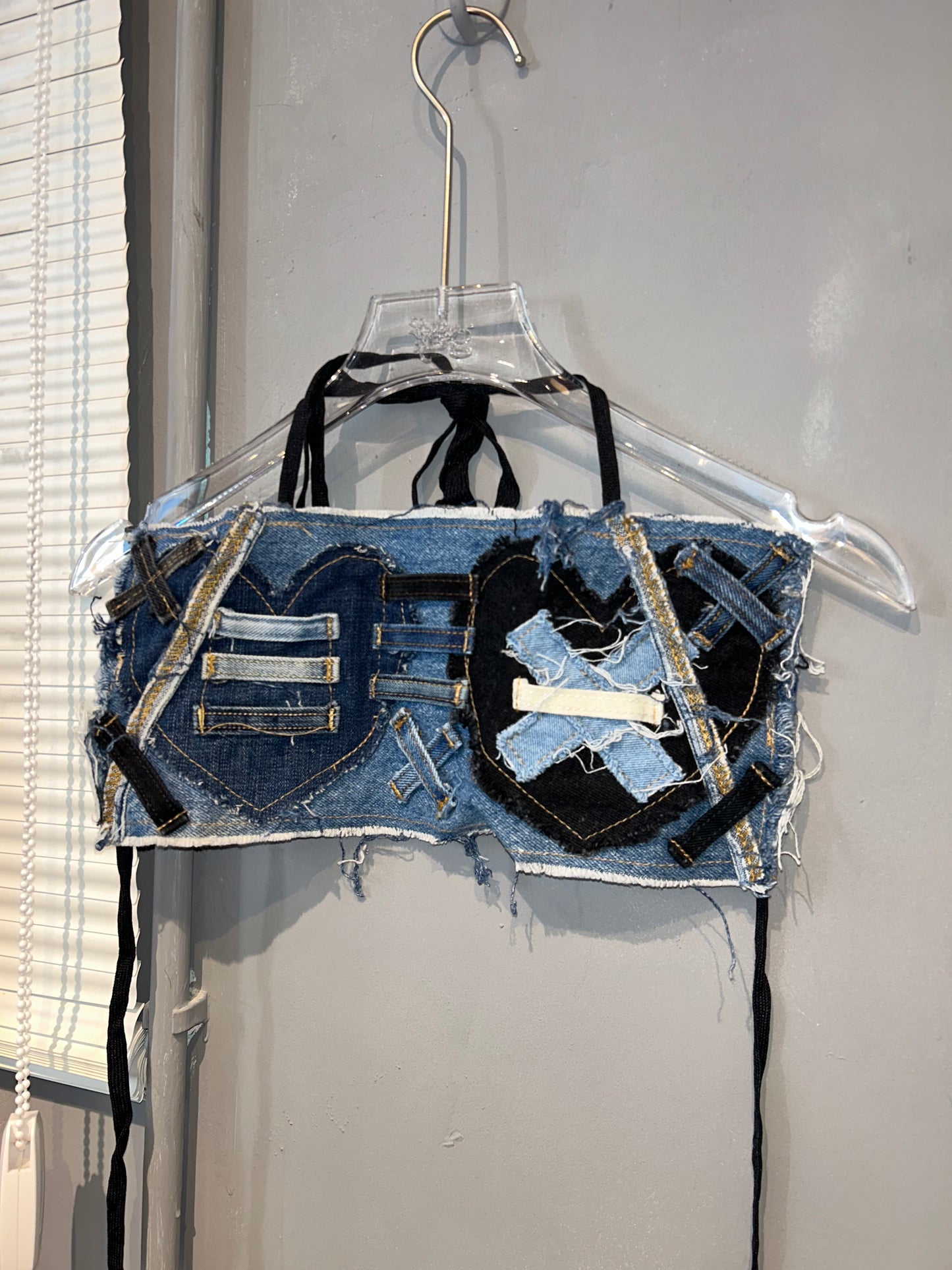 Refari Denim Bra Top " 06