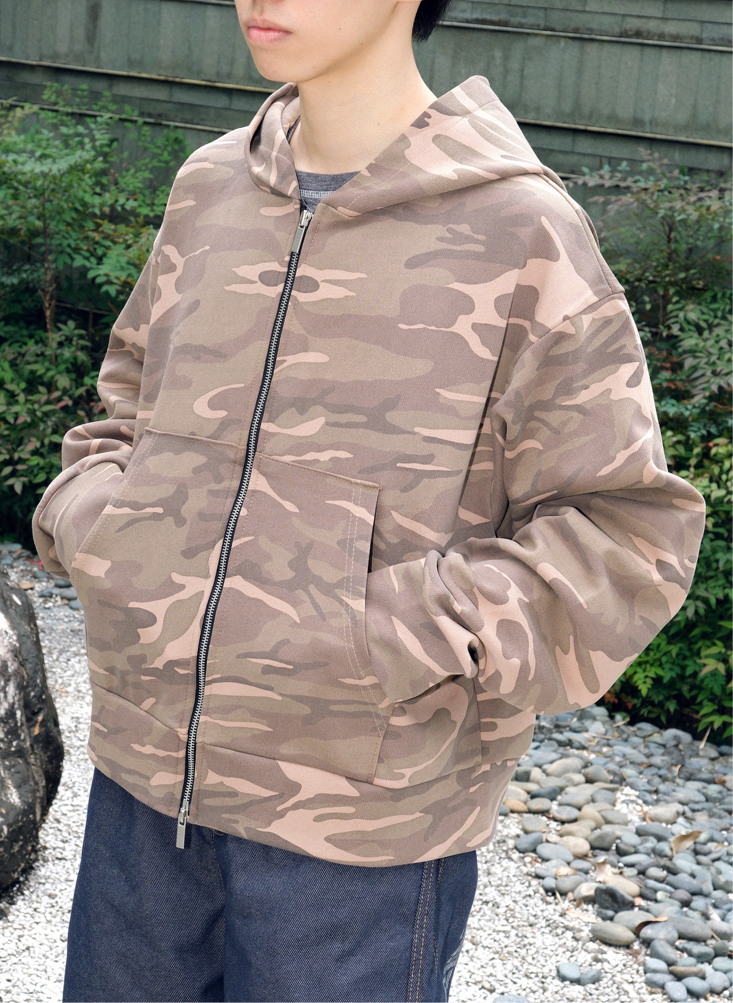 Camo Cloudy Zip Up (BEST!)