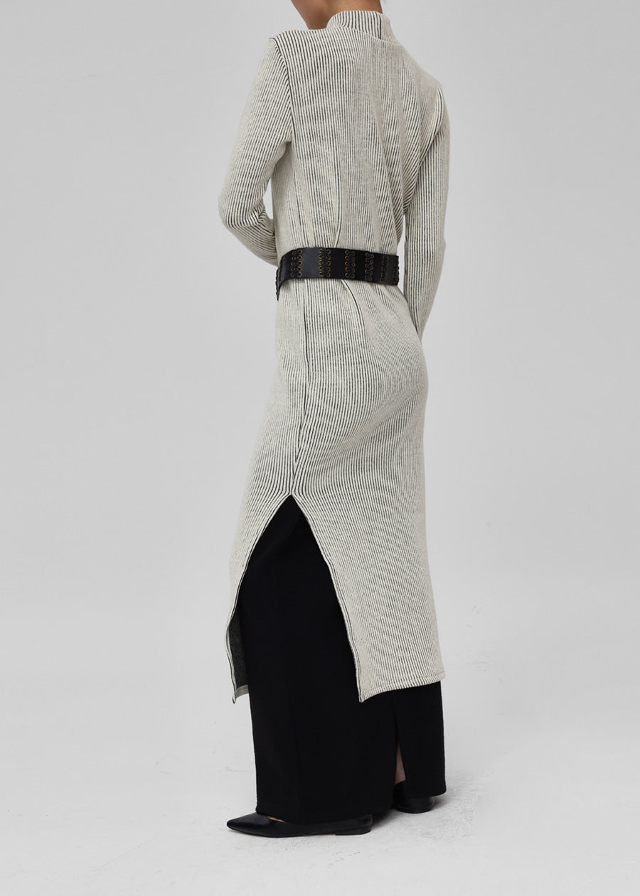 Coquette Knit Long Dress