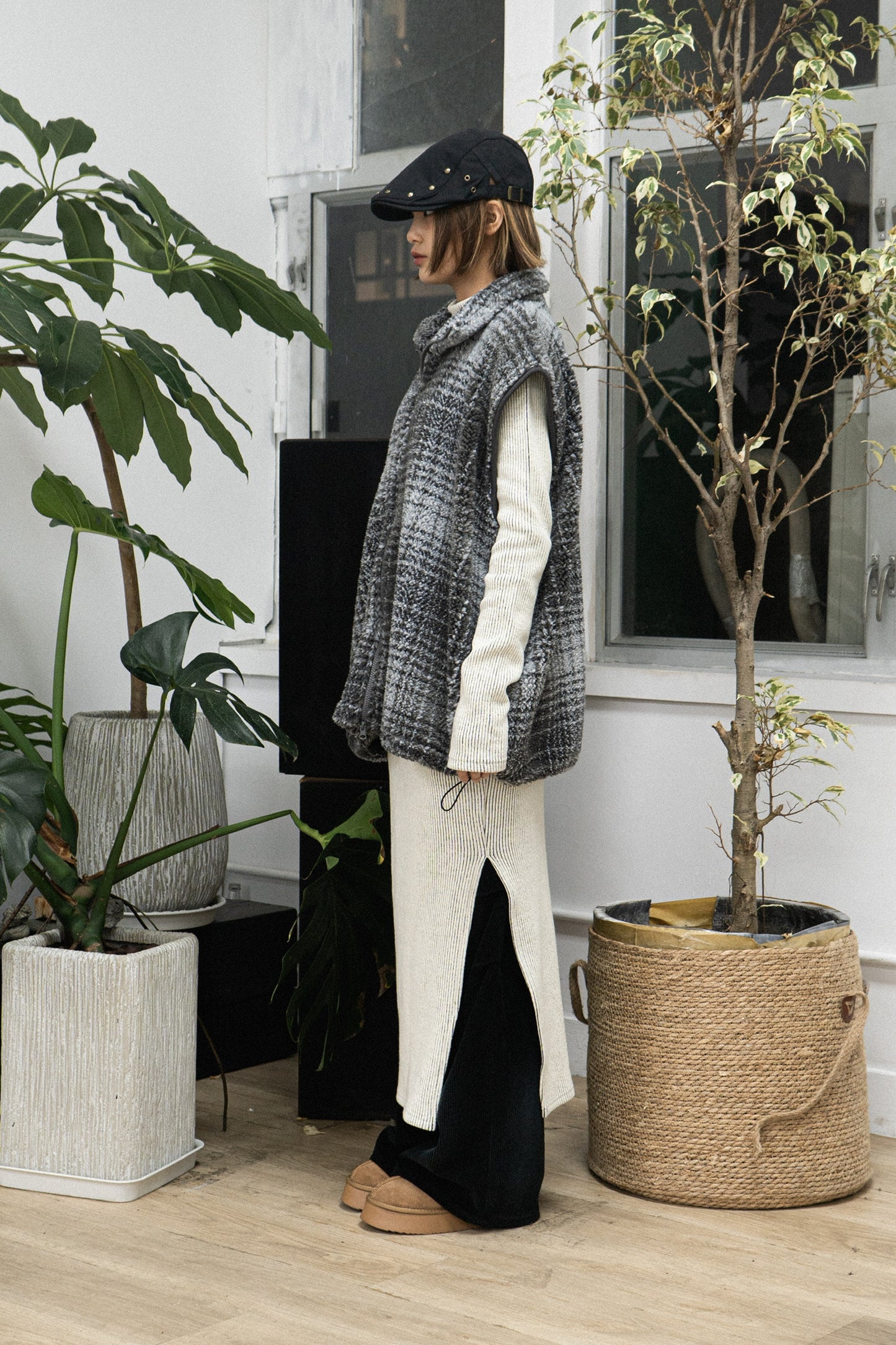 Coquette Knit Long Dress