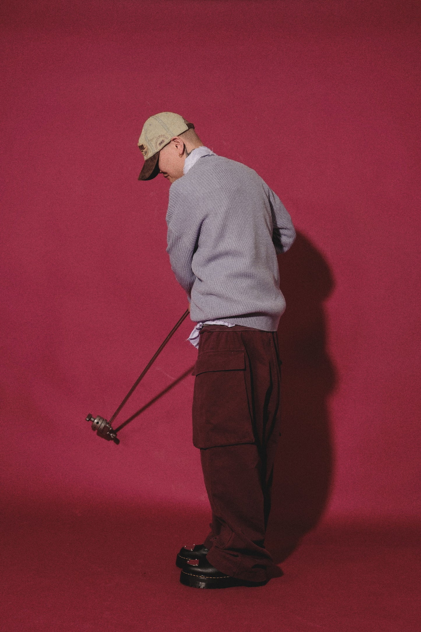 Marine Hachi Knit