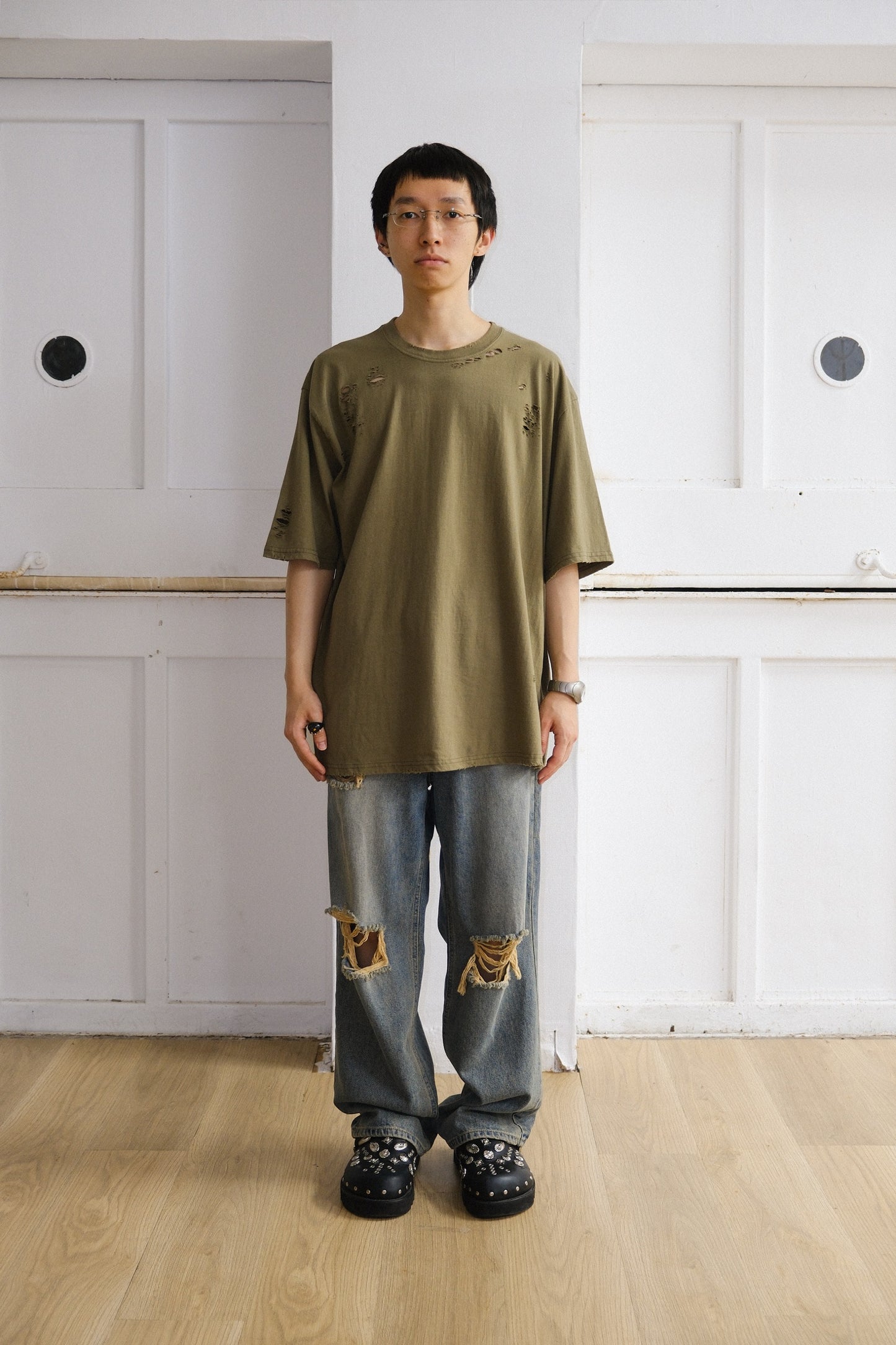 Distressed Daily Tee