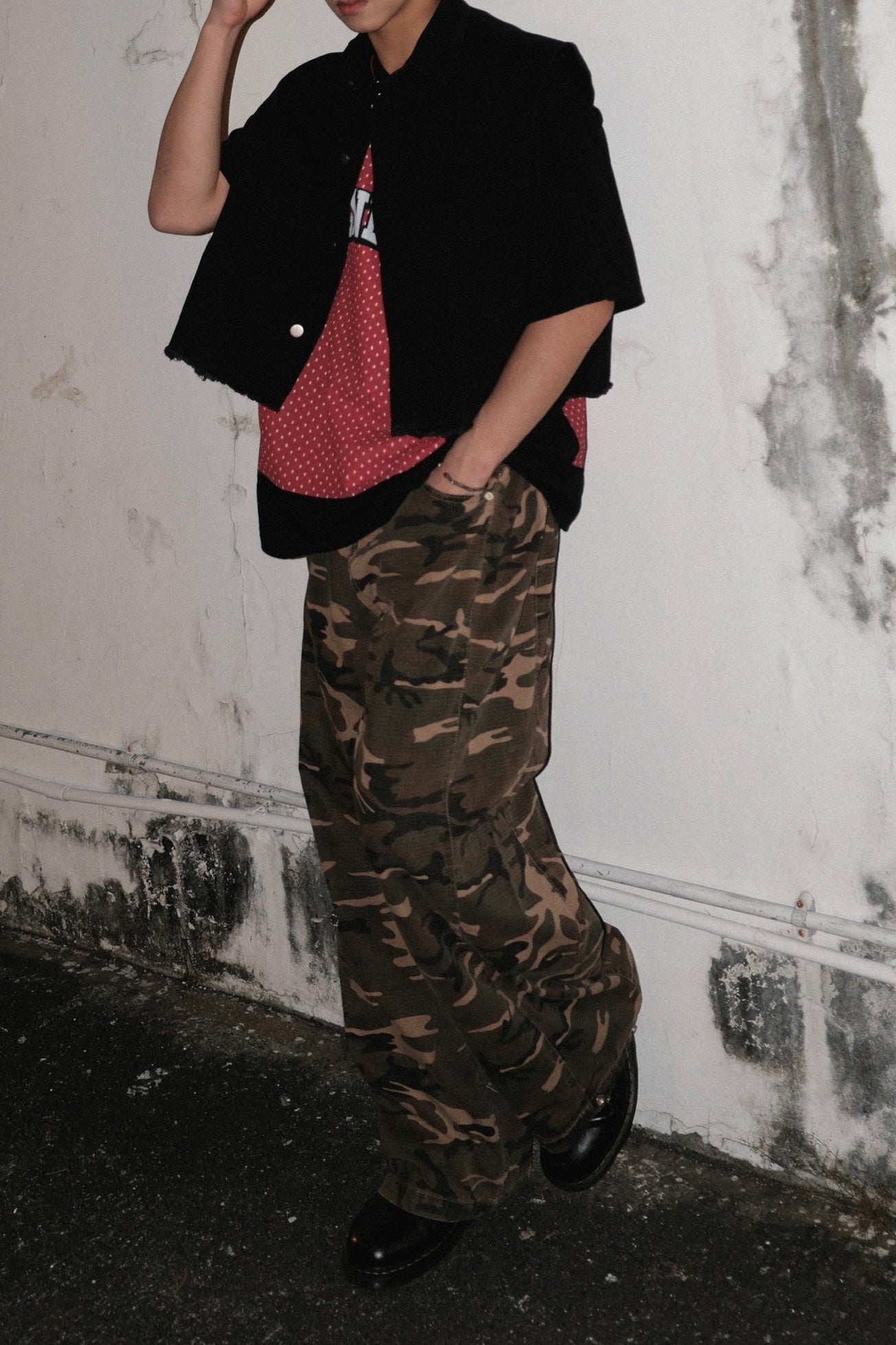 Fake Vest Layer Tee