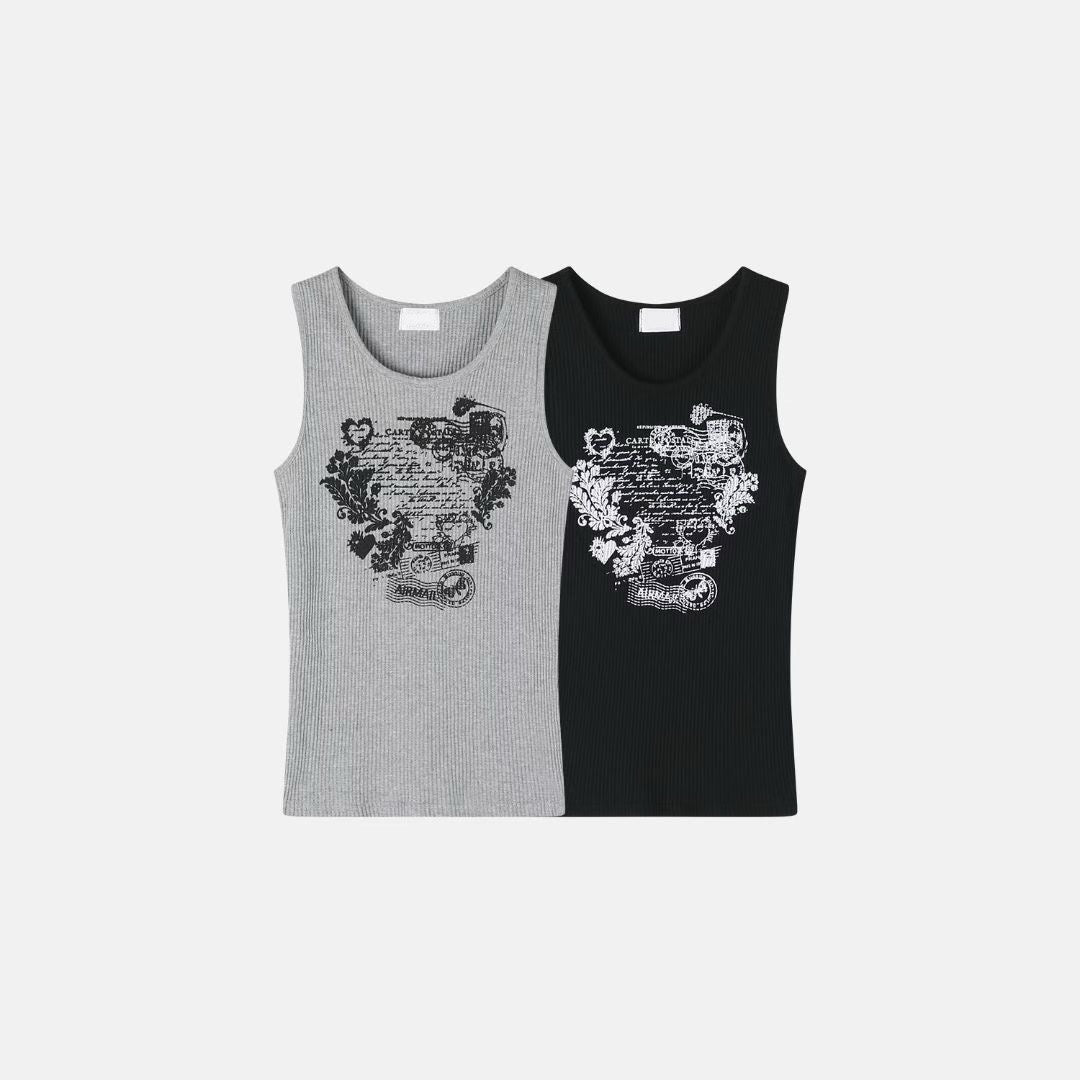 Calligraphy Tank Top