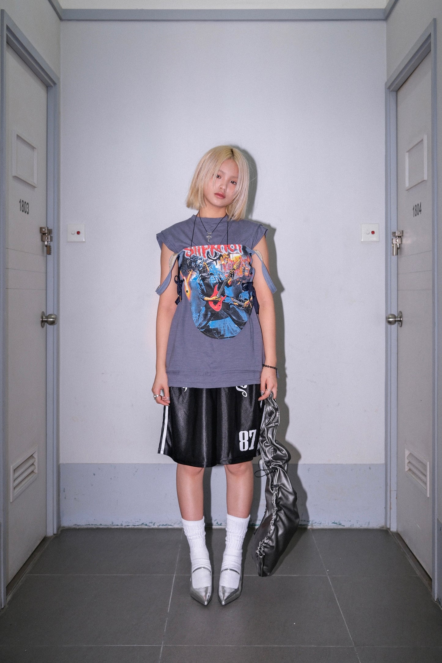 Band Print Remake Korseto 06
