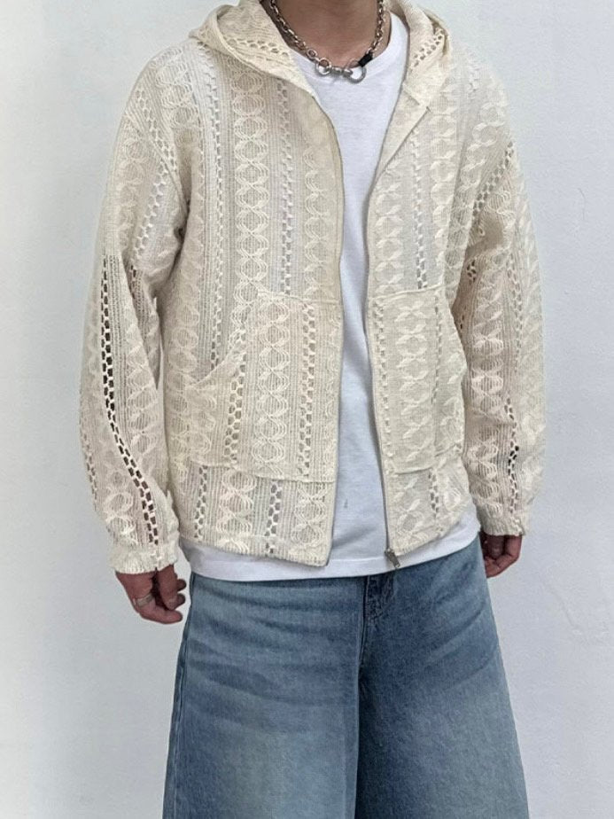 Lace Mesh Jacket