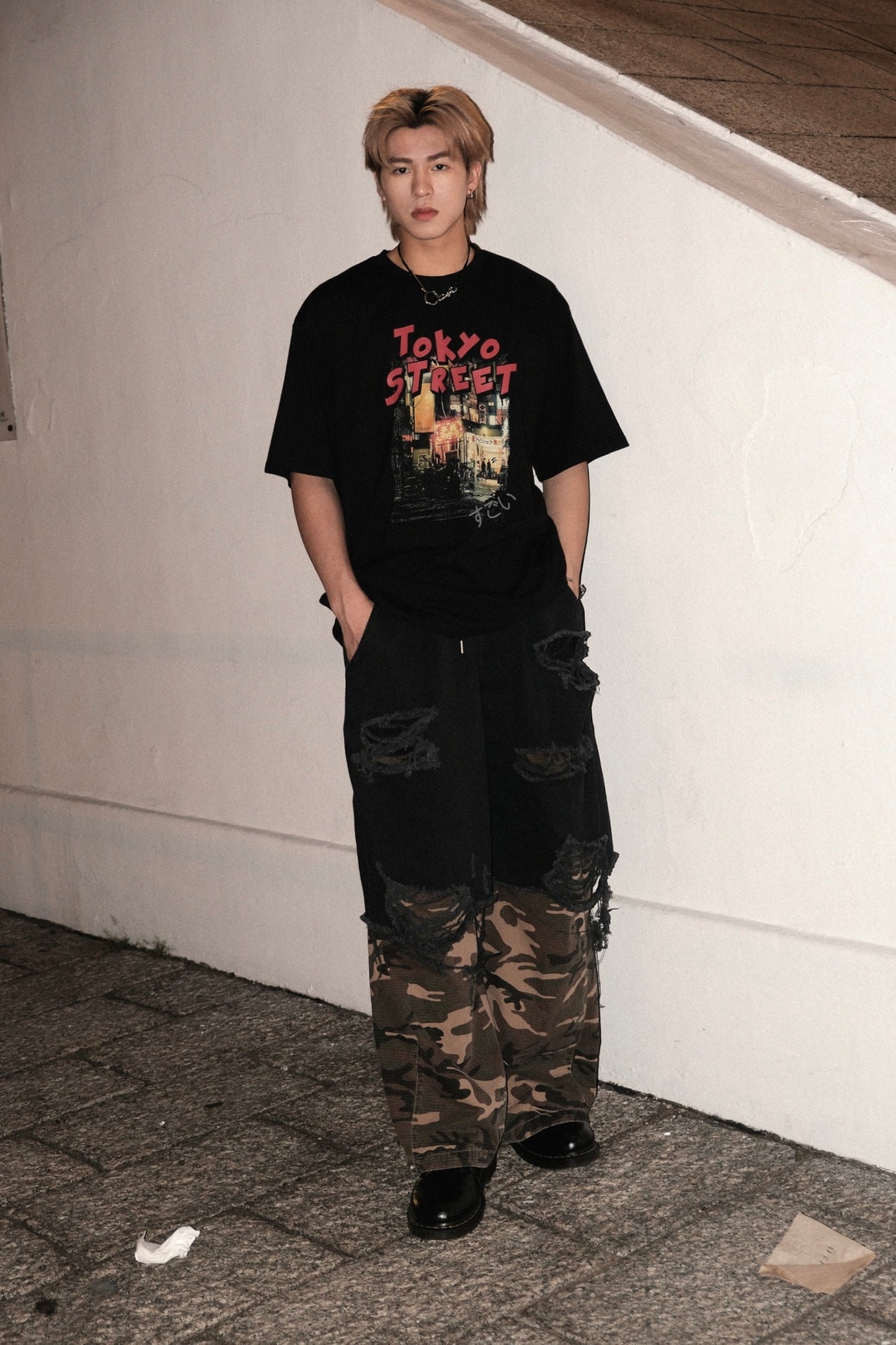 Camo Snap Pantalono