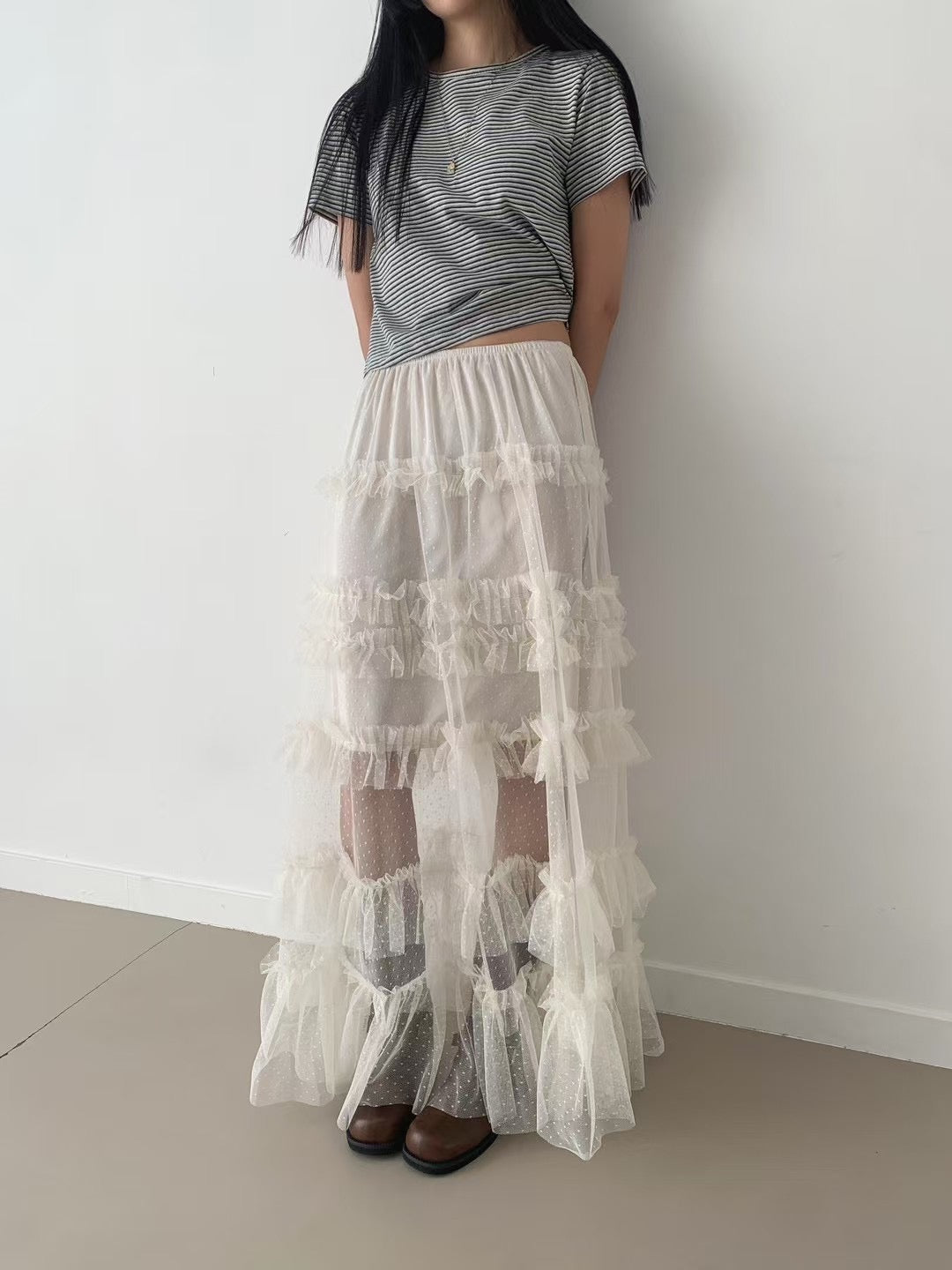 Stage Lace Skirt