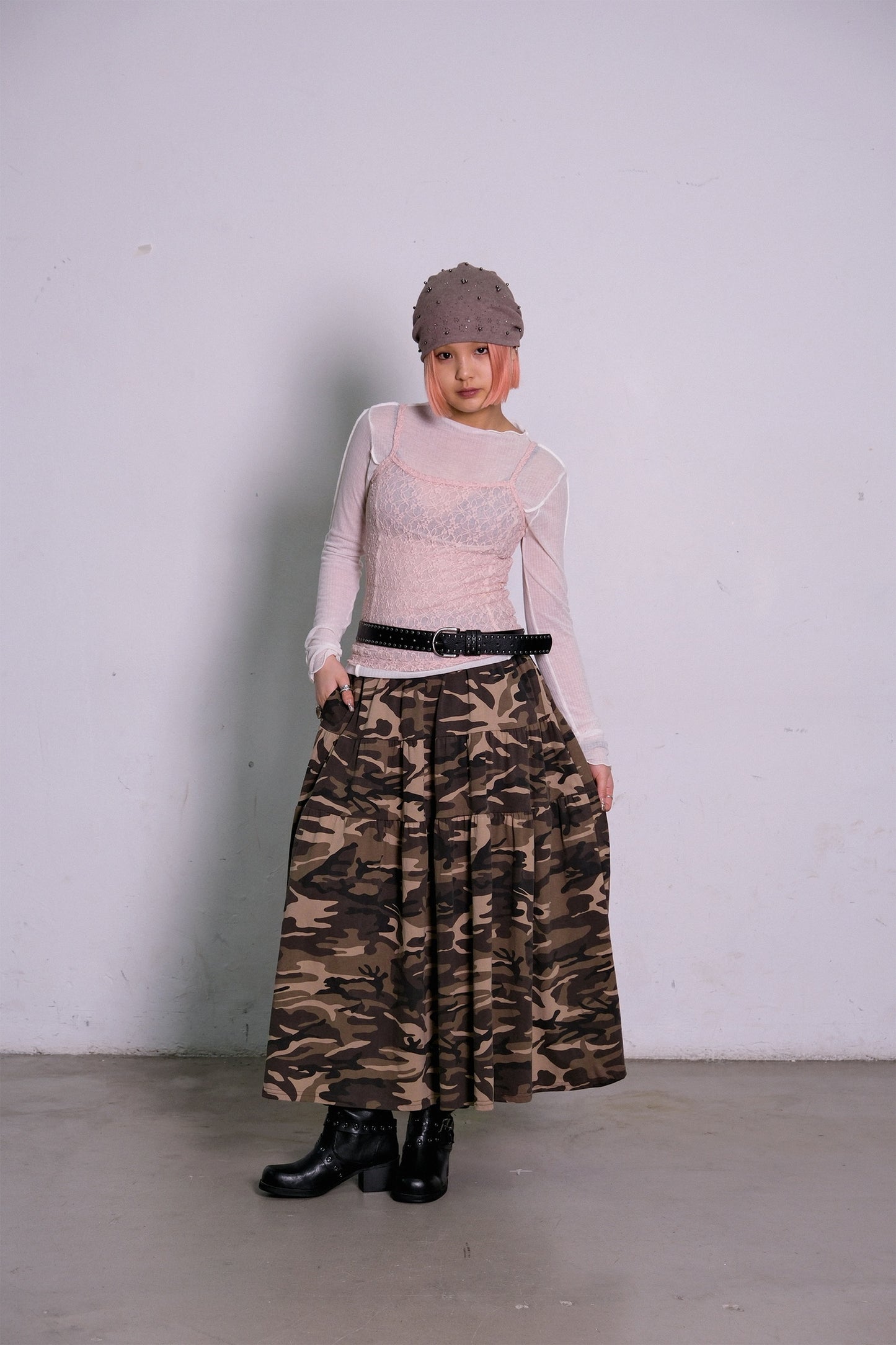 Soft Touch Camo Skirt