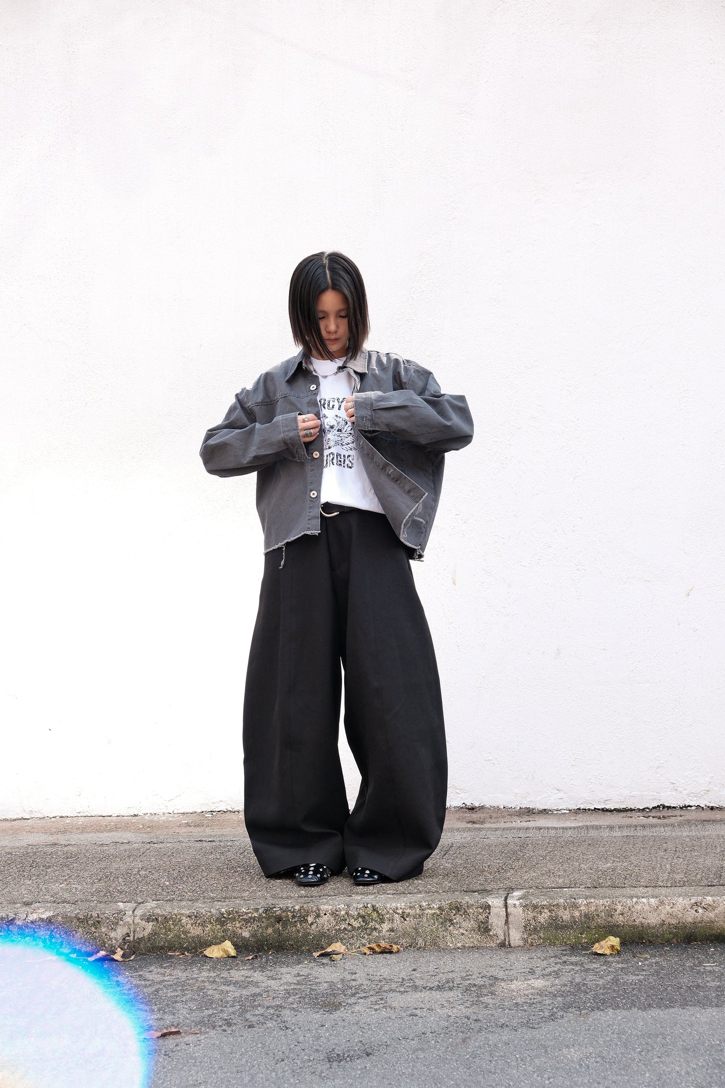 Rivet Worker Shirt (cream)