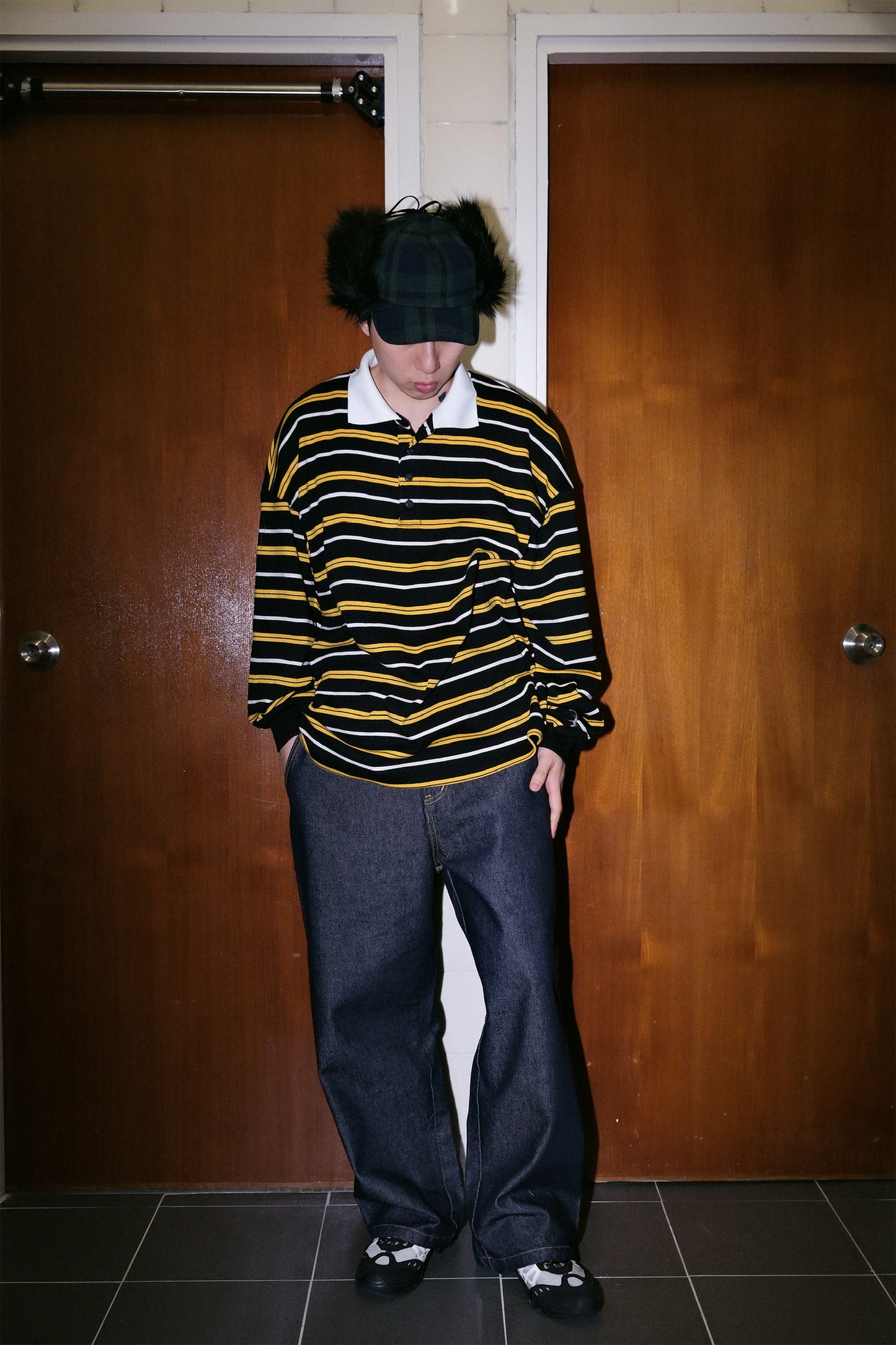 Hefty Raw Denim Pants