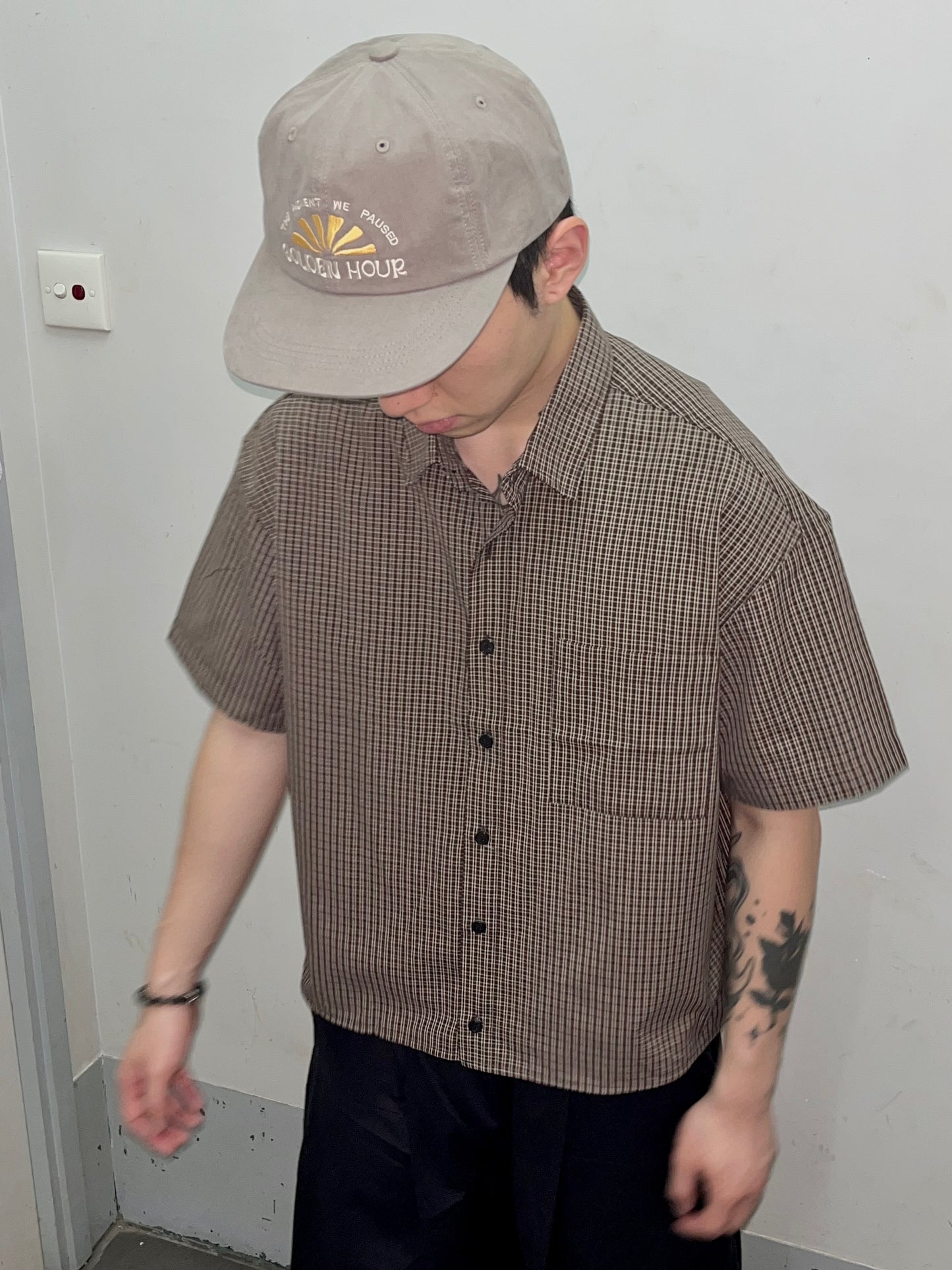 Retro Crop Shirt