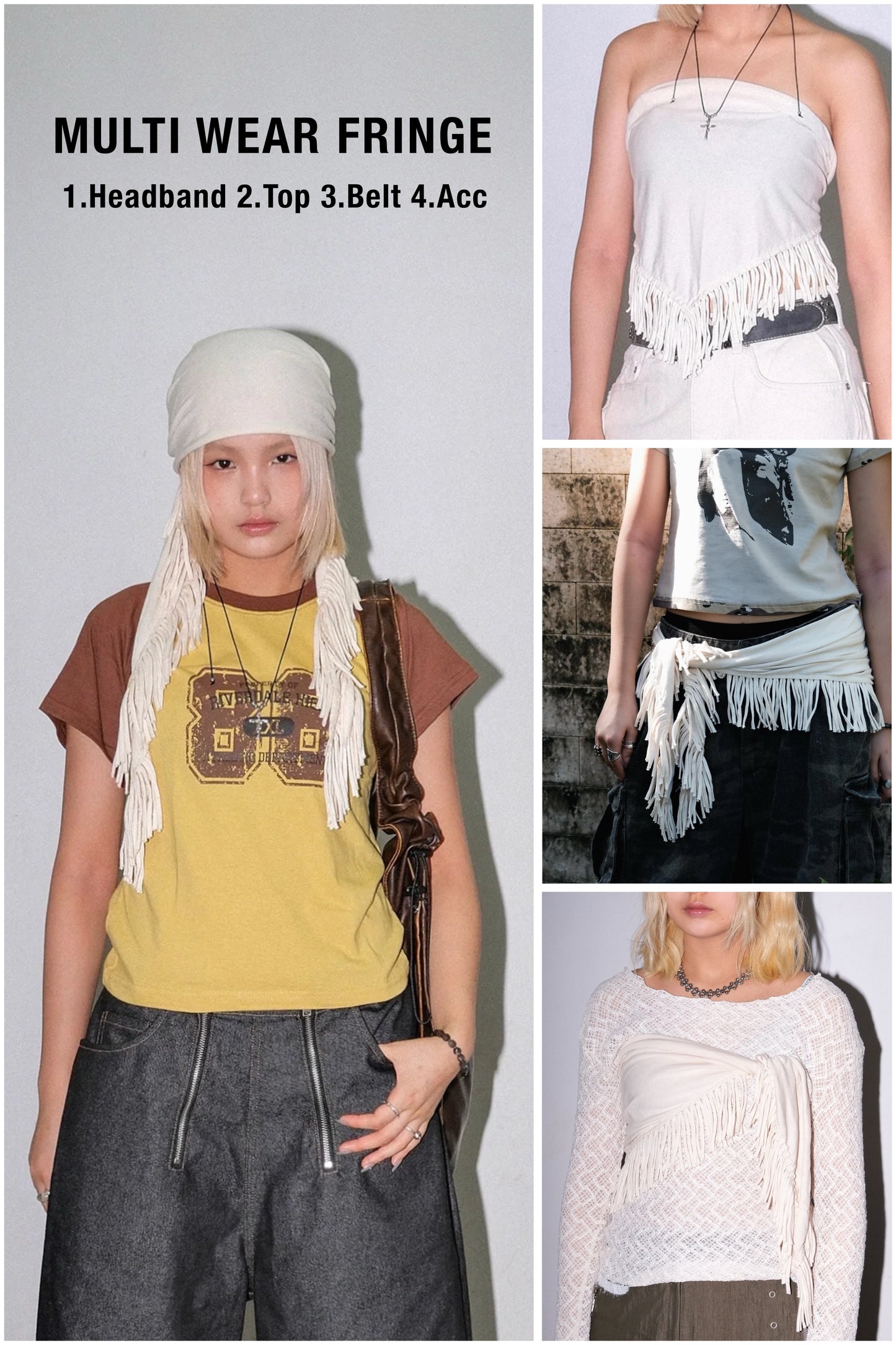 Multi Wear Fringe (4 ways!)