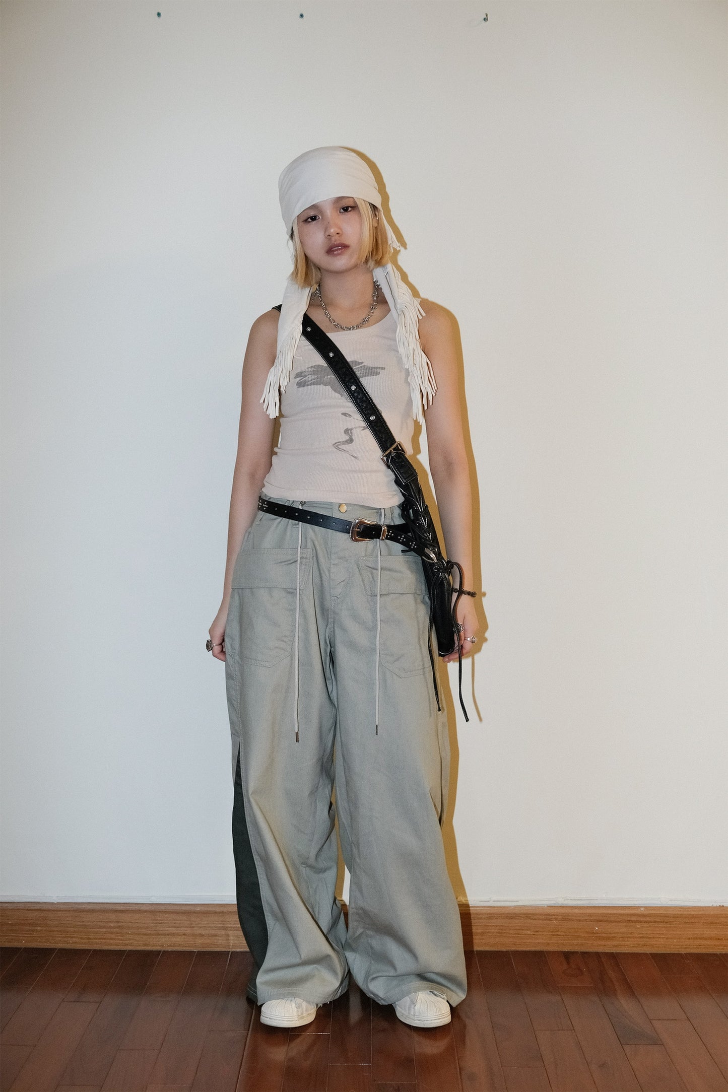 Mary Tied Leather Bag