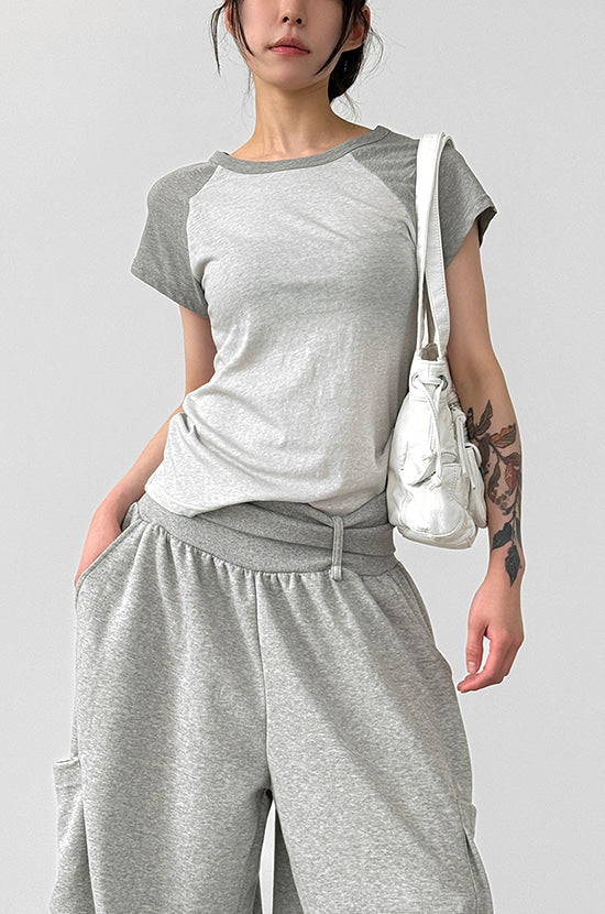 Silket Soft Raglan Top (3colors)