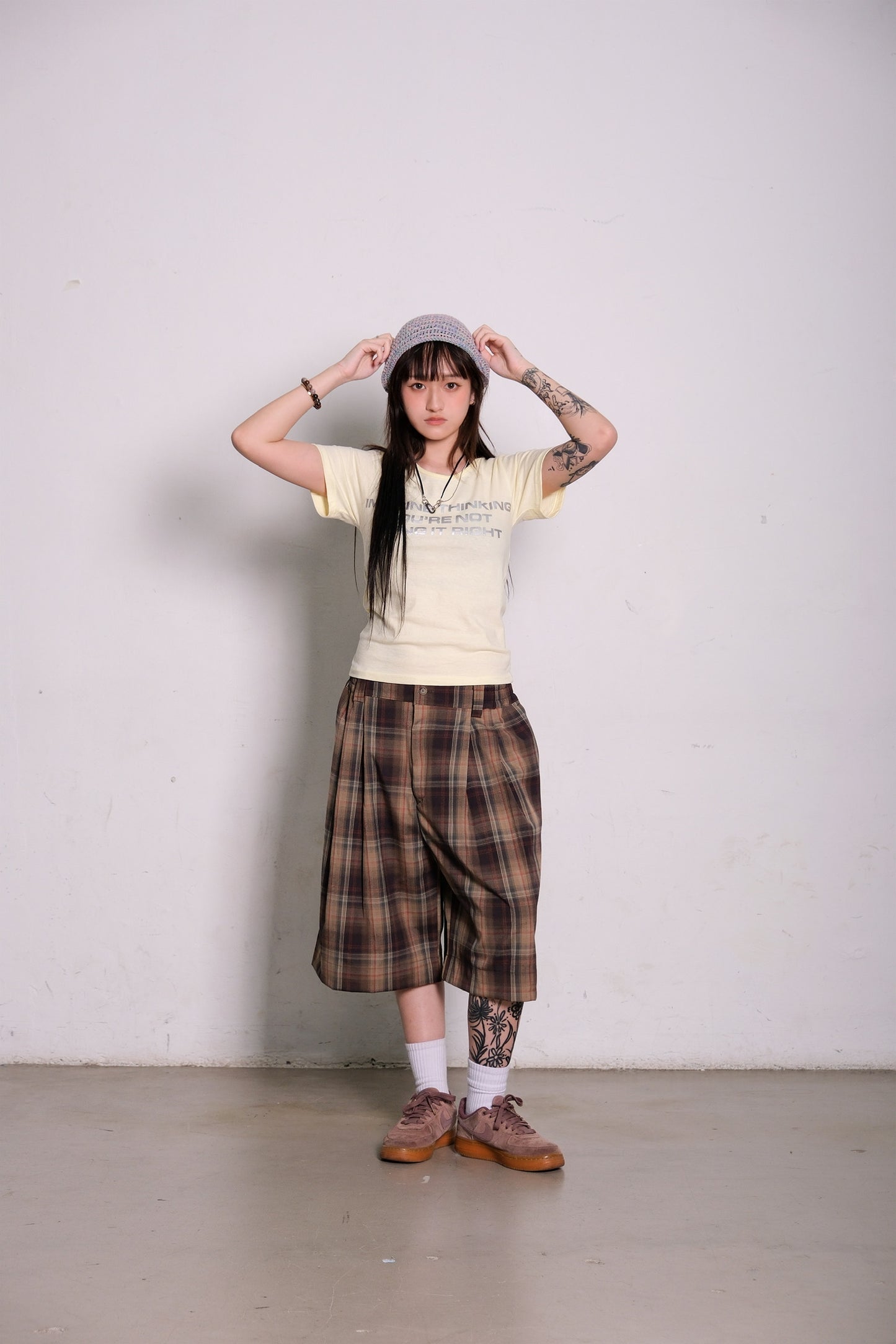 Bora Checker Shorts
