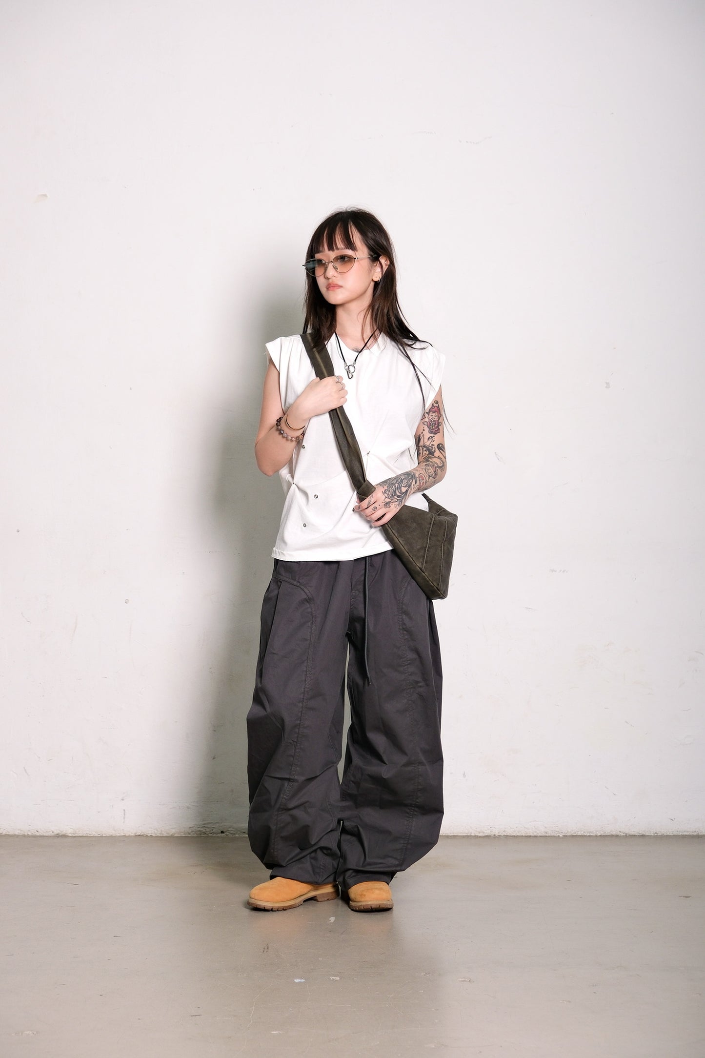 Shirring Snap Top (4colors)
