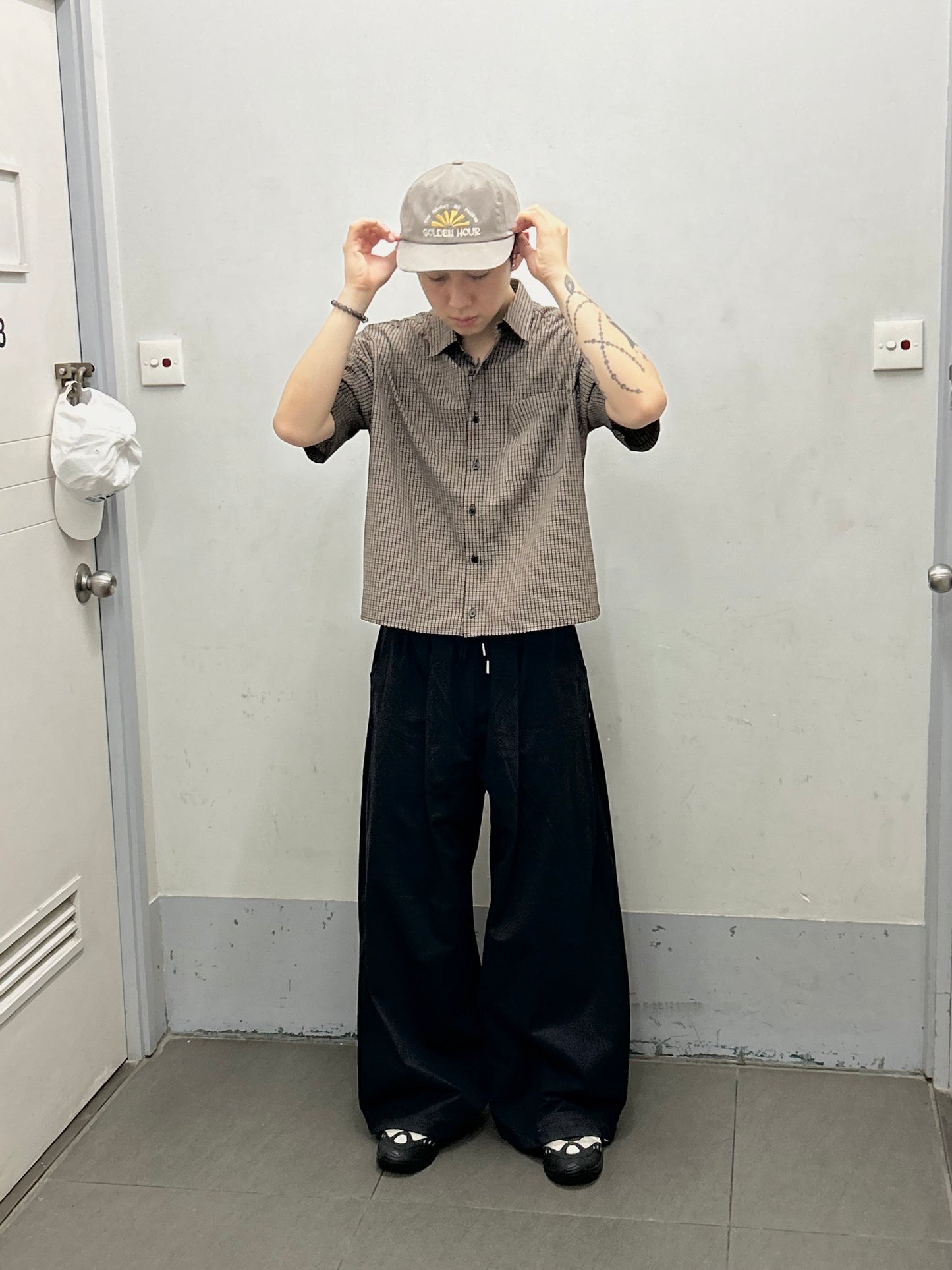 Snap Dart Balloon Pants