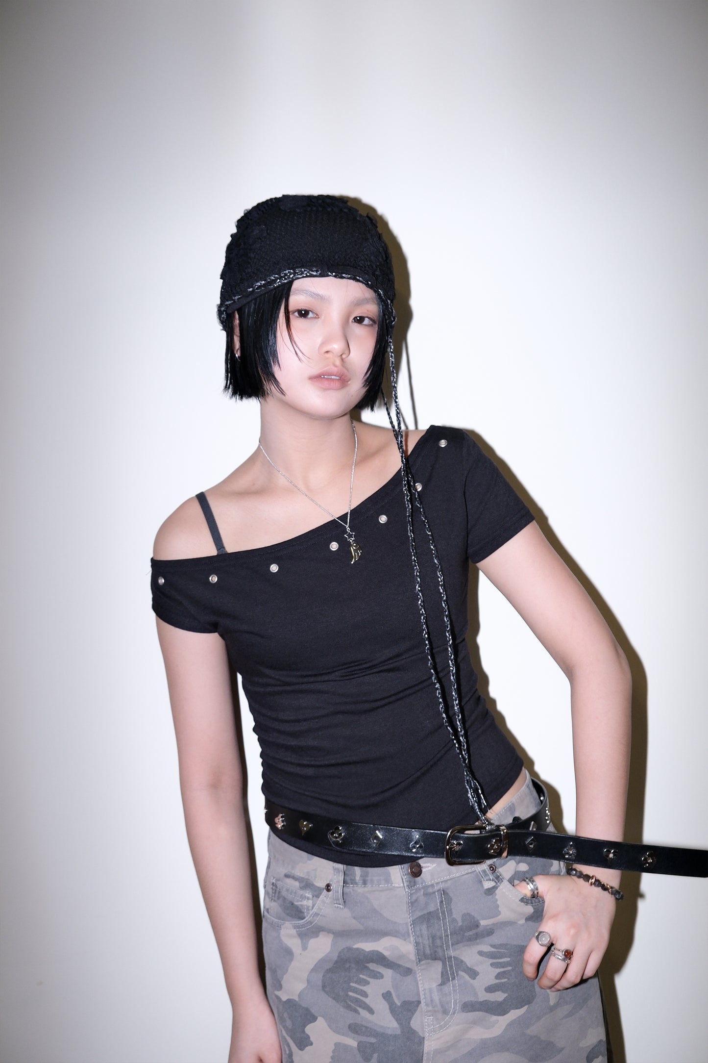 2-Way Lace Beanie