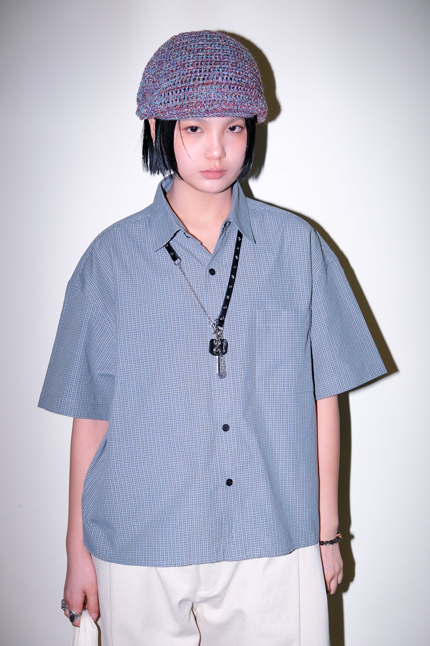 Retro Crop Shirt