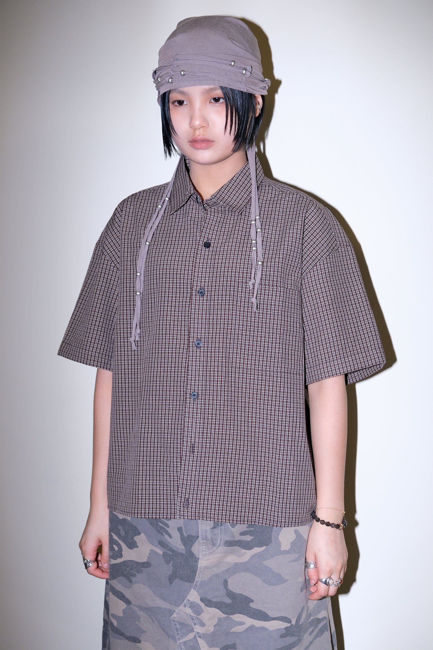 Retro Crop Shirt