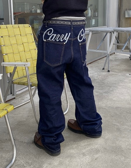 Back Stitched Jeans